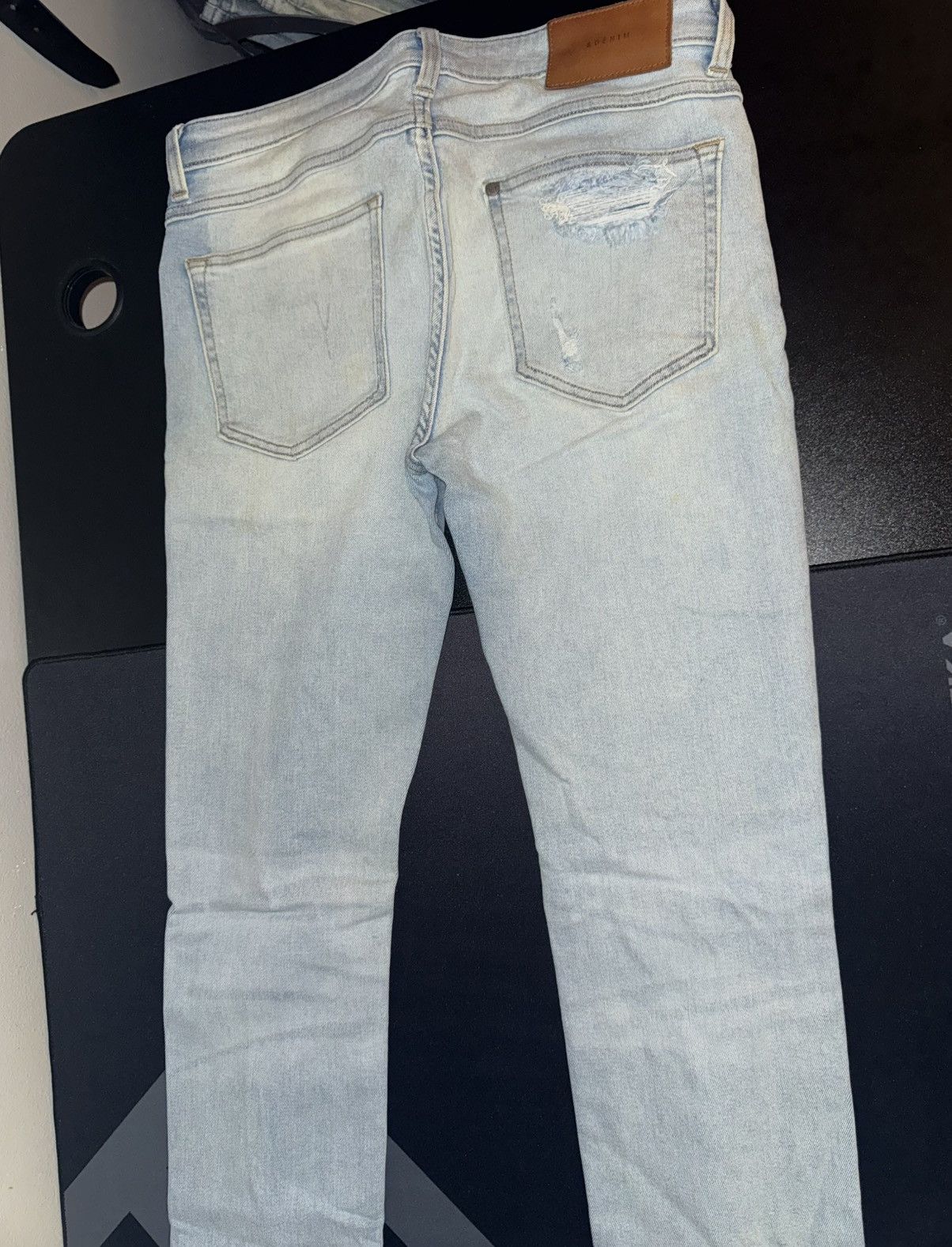 Other Men Blue Ripped Skinny Jeans Size US 29 - 12 Thumbnail