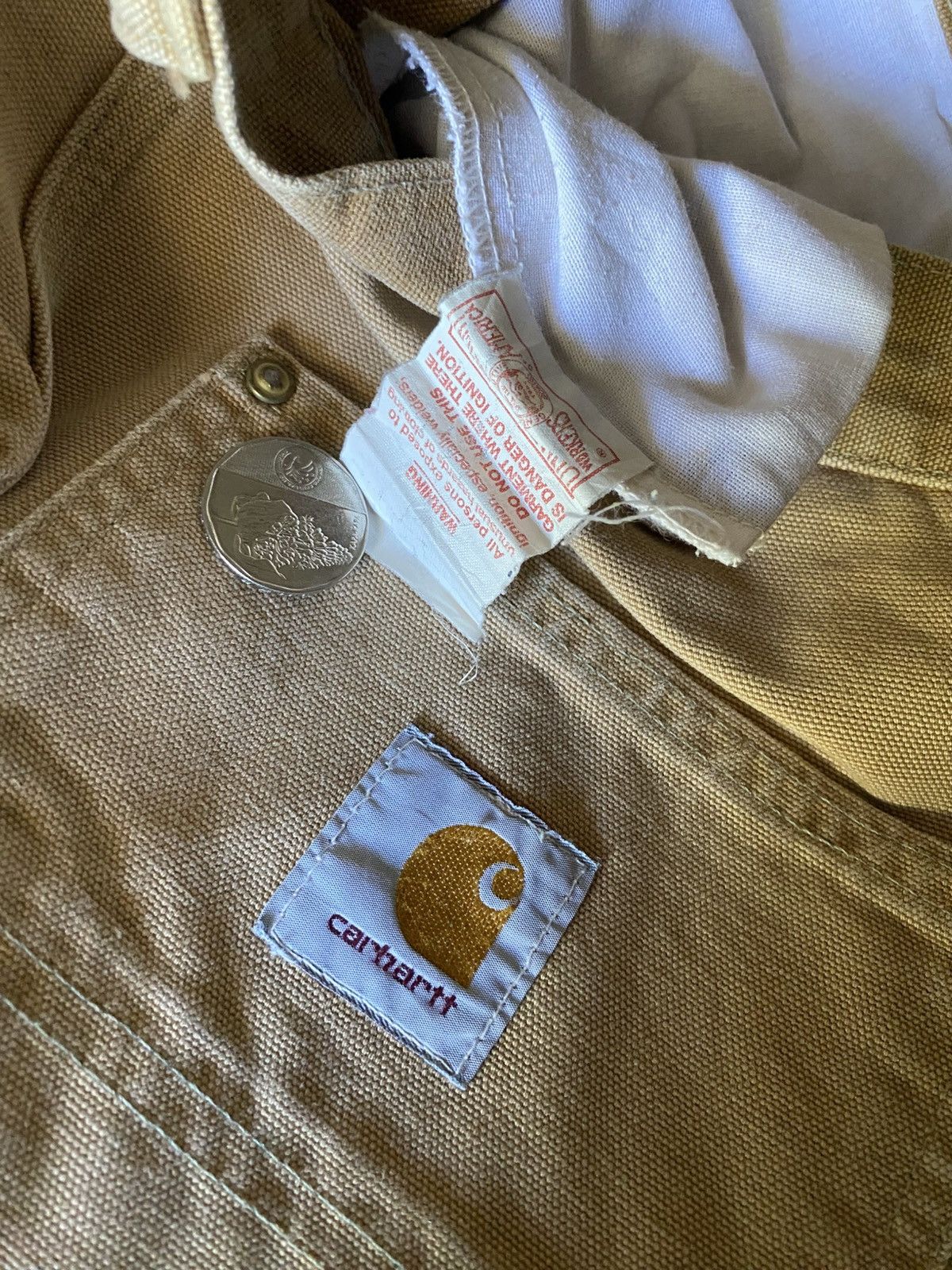 Carhartt Vintage 1995 Carhartt Double knee Carpenter pants Size US 34 / EU 50 - 5 Thumbnail