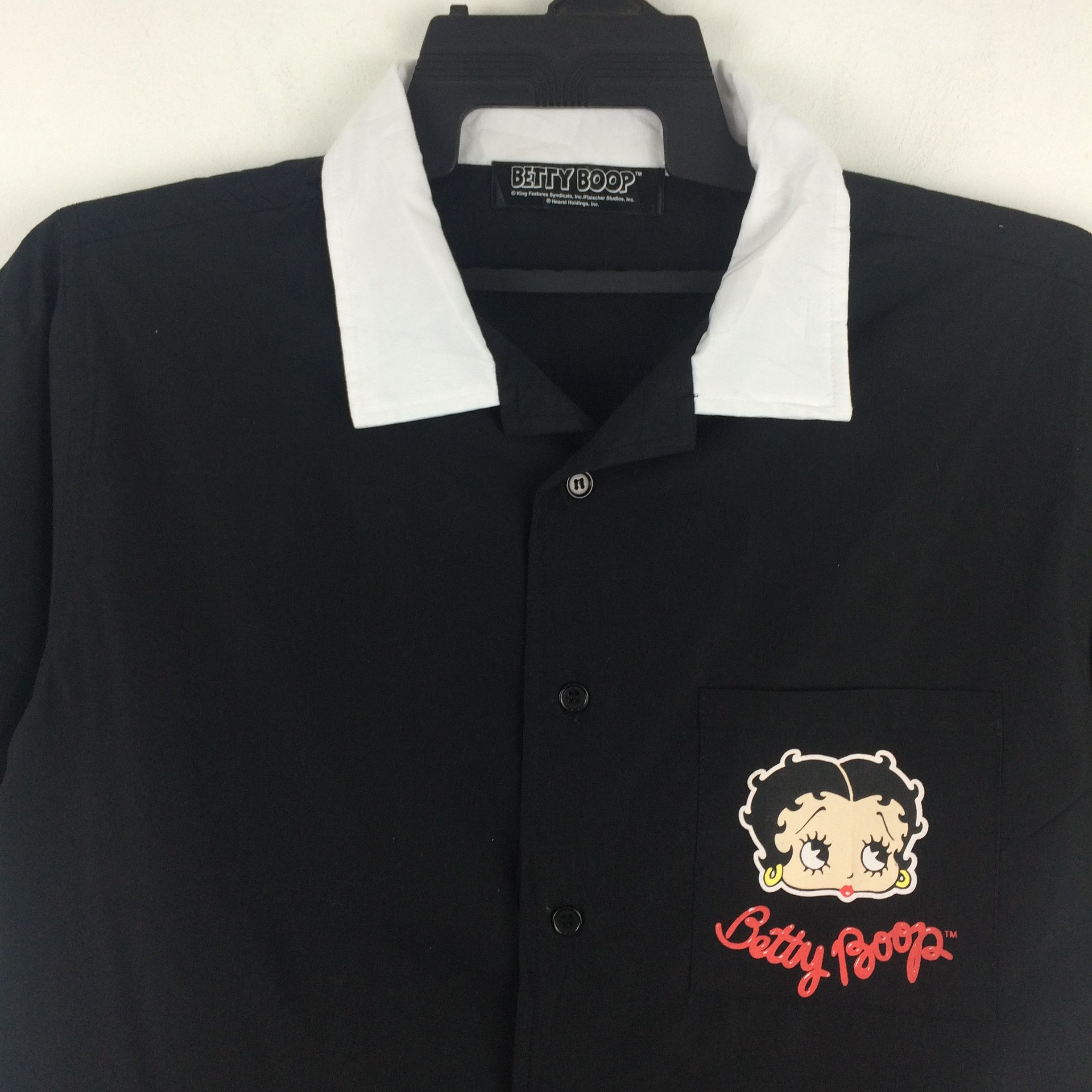 Cartoon Network × Vintage i41 RARE! BETTY BOOP VTG BOWLING SHIRT Size US M / EU 48-50 / 2 - 5 Thumbnail