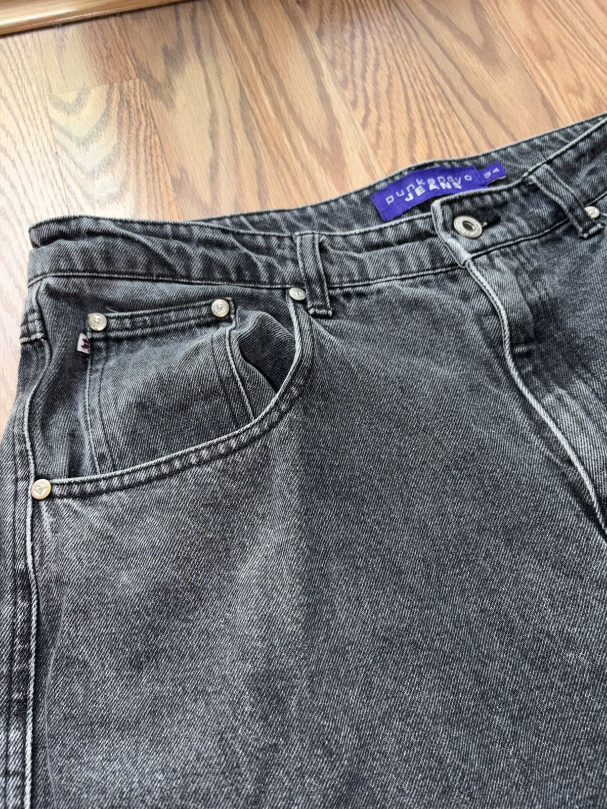 Punk and Yo PunkandYo Black Jeans Size US 34 / EU 50 - 2 Thumbnail