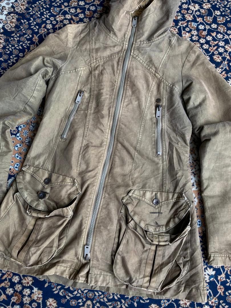 Other DIESEL Fishtail Coat Jacket Archive Techwear Size S Size S / US 4 / IT 40 - 3 Thumbnail