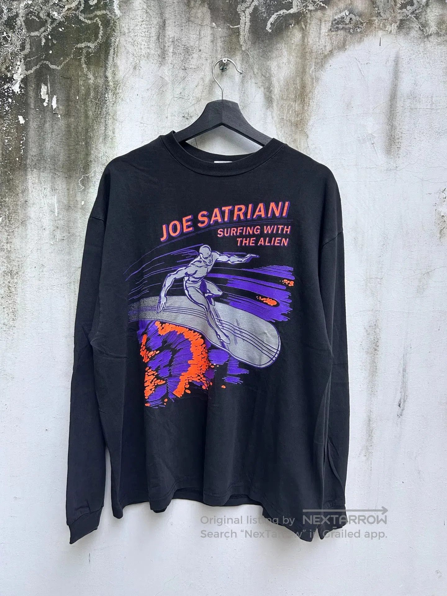 Vintage Vintage Joe Satriani Surfing Alien T. Size US XL / EU 56 / 4 - 1 Thumbnail
