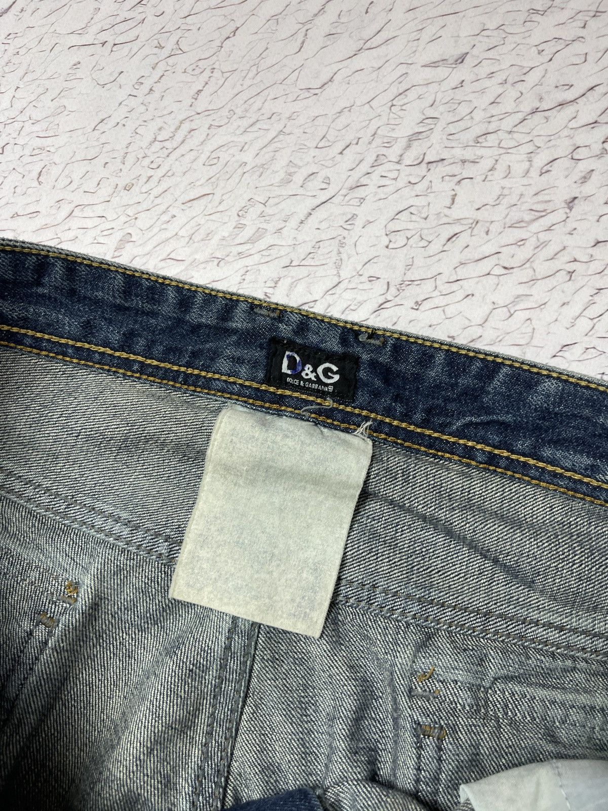 Dolce & Gabbana Dolce & Gabbana blue washed faded denim jeans pants Size US 38 / EU 54 - 9 Thumbnail