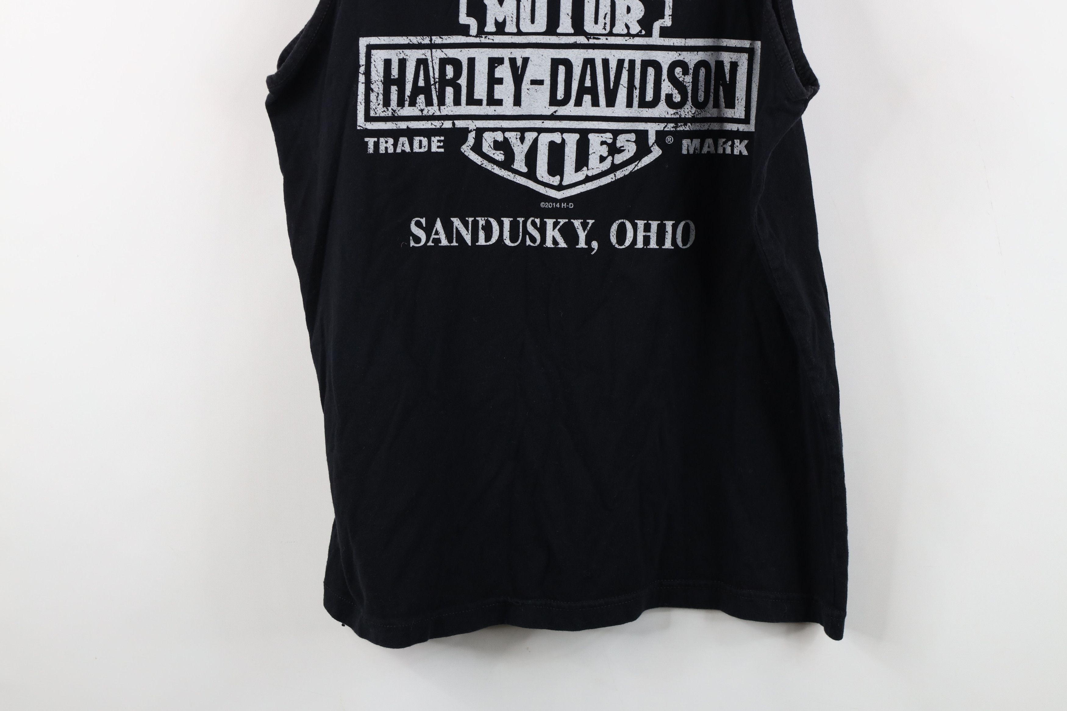Harley Davidson Y2K Harley Davidson River Skull Skeleton Tank Top T-Shirt Size US L / EU 52-54 / 3 - 12 Thumbnail