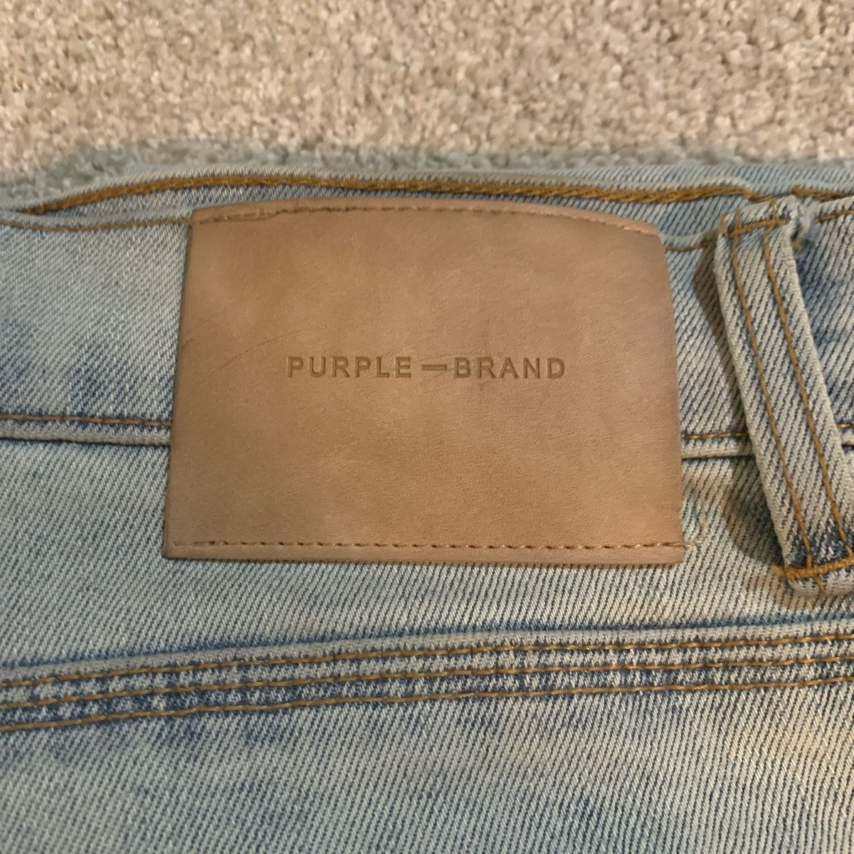 Purple Brand PURPLE-BRAND 👖🏷️ Size: 38 Size US 38 / EU 54 - 6 Thumbnail