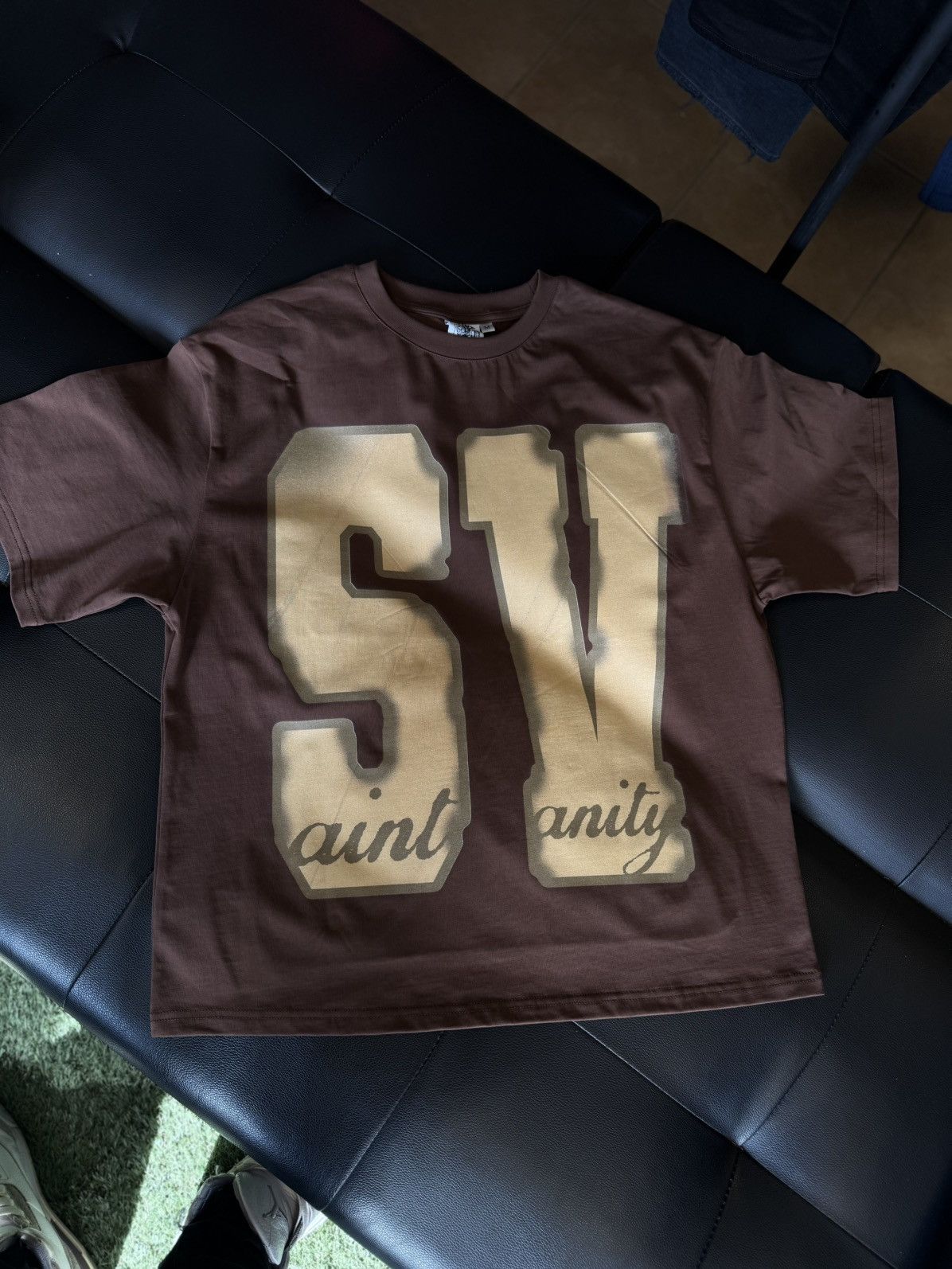 Saint Vanity Saint Vanity UNRELEASED Tee Shirt Logo Brown Size M (NEW) Size US M / EU 48-50 / 2 - 1 Thumbnail