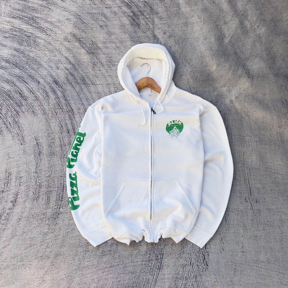 Disney TOY STORY ALIENS BACK PRINT ZIP UP DISNEY HOODIE Size US L / EU 52-54 / 3 - 3 Thumbnail