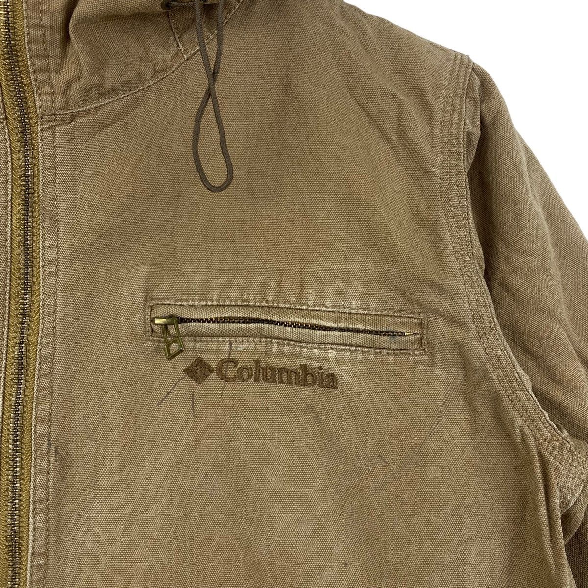Columbia COLUMBIA Jacket Hoodie Workwear Style Brown Color Mens Size US M / EU 48-50 / 2 - 3 Thumbnail