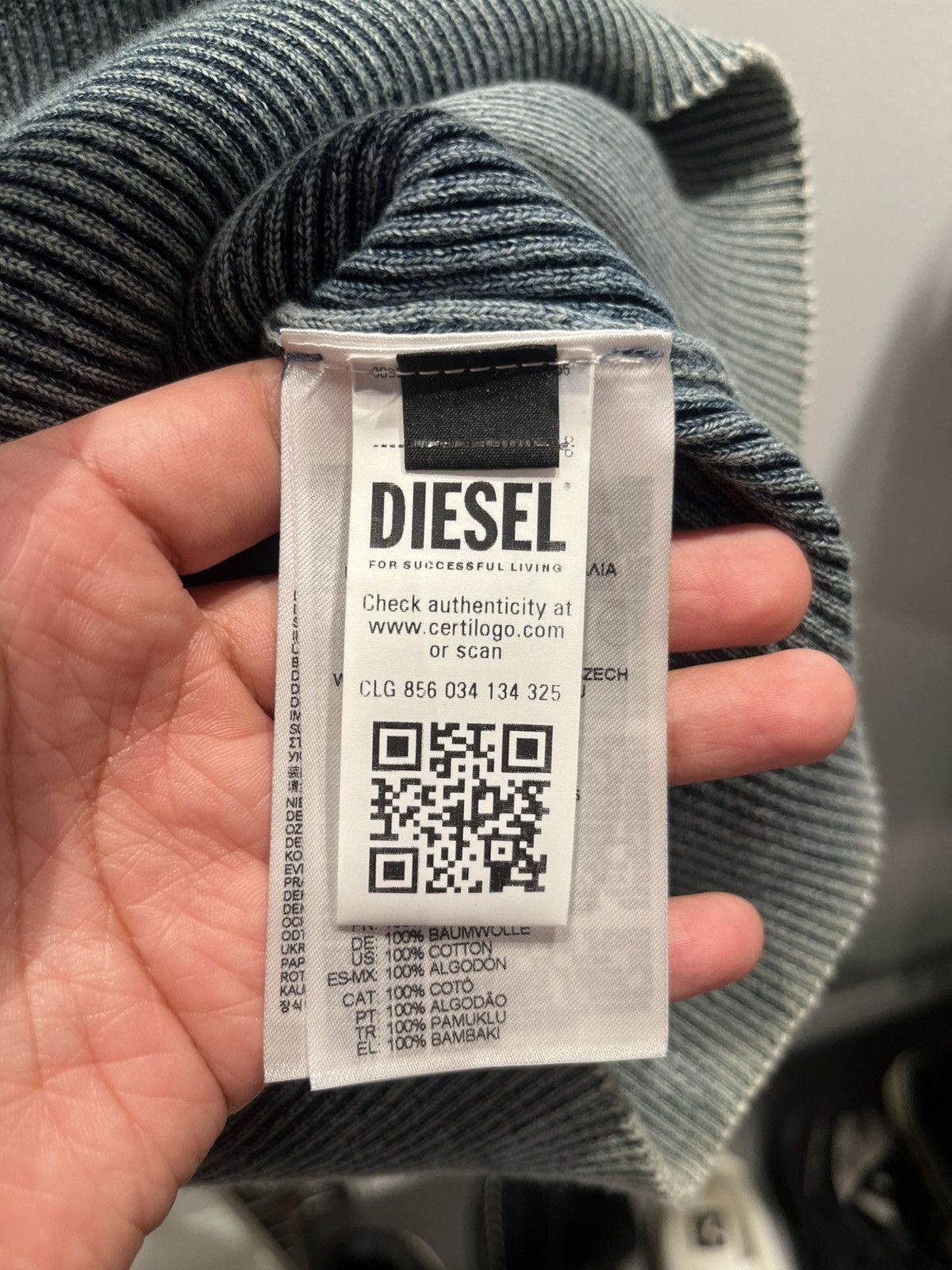 Diesel Diesel Anchor A SL Knitwear Size S / US 4 / IT 40 - 8 Thumbnail