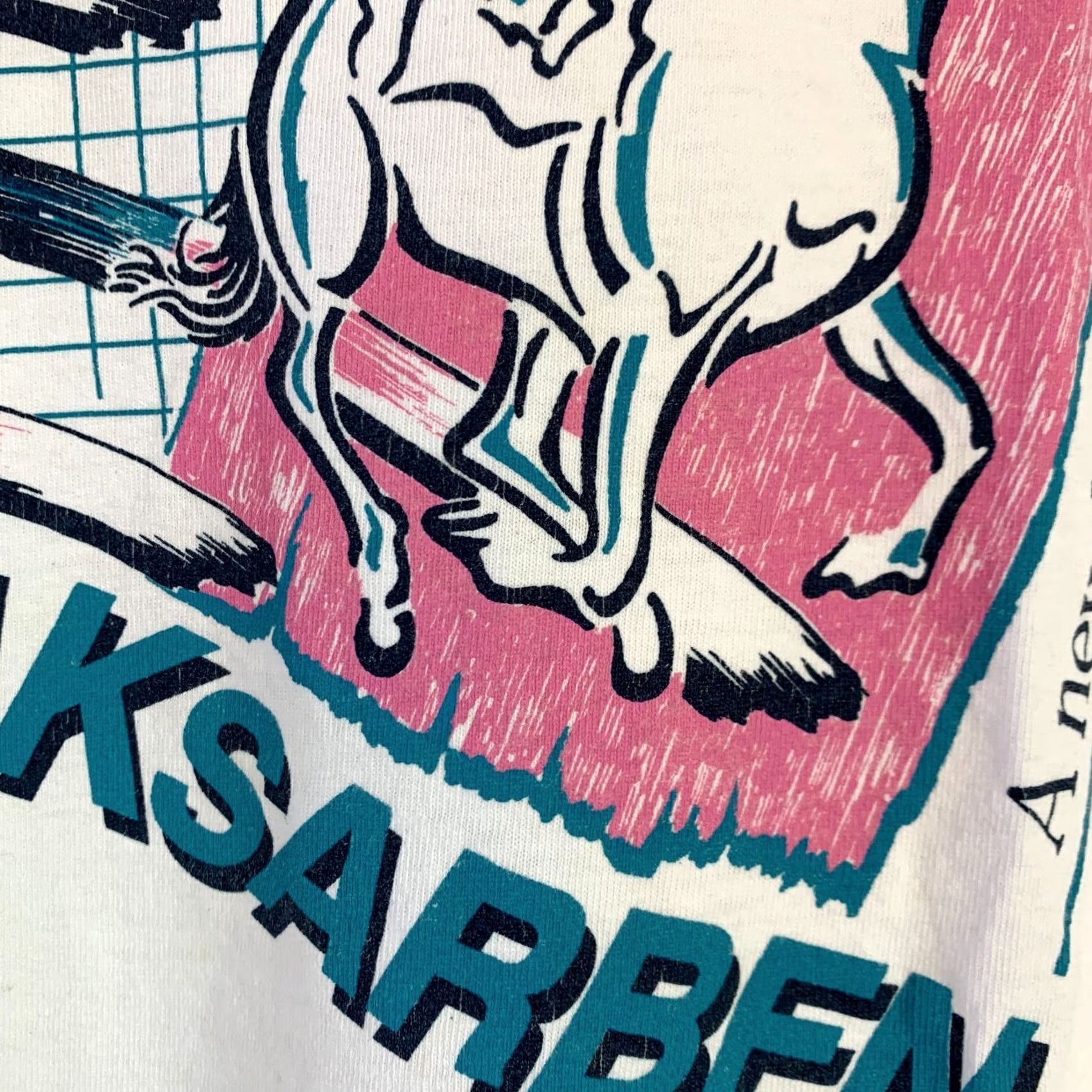 Vintage VINTAGE Aksarben A New Breed Of Fun Horse Racing Tee T-Shirt Shirt XL White Nike? Size US XL / EU 56 / 4 - 5 Thumbnail