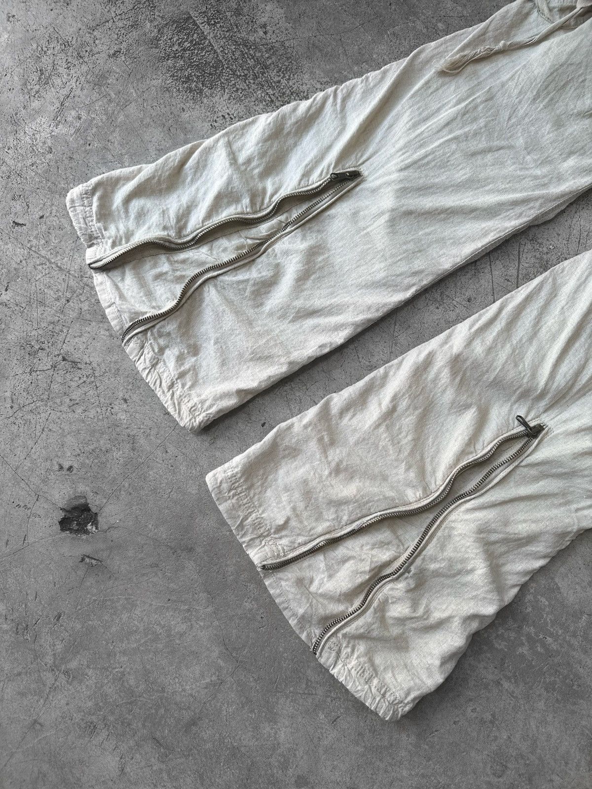 14th Addiction × If Six Was Nine × Le Grande Bleu (L.G.B.) G.O.A. Suspender Flared Backzip Cargo Pants Size US 32 / EU 48 - 5 Thumbnail