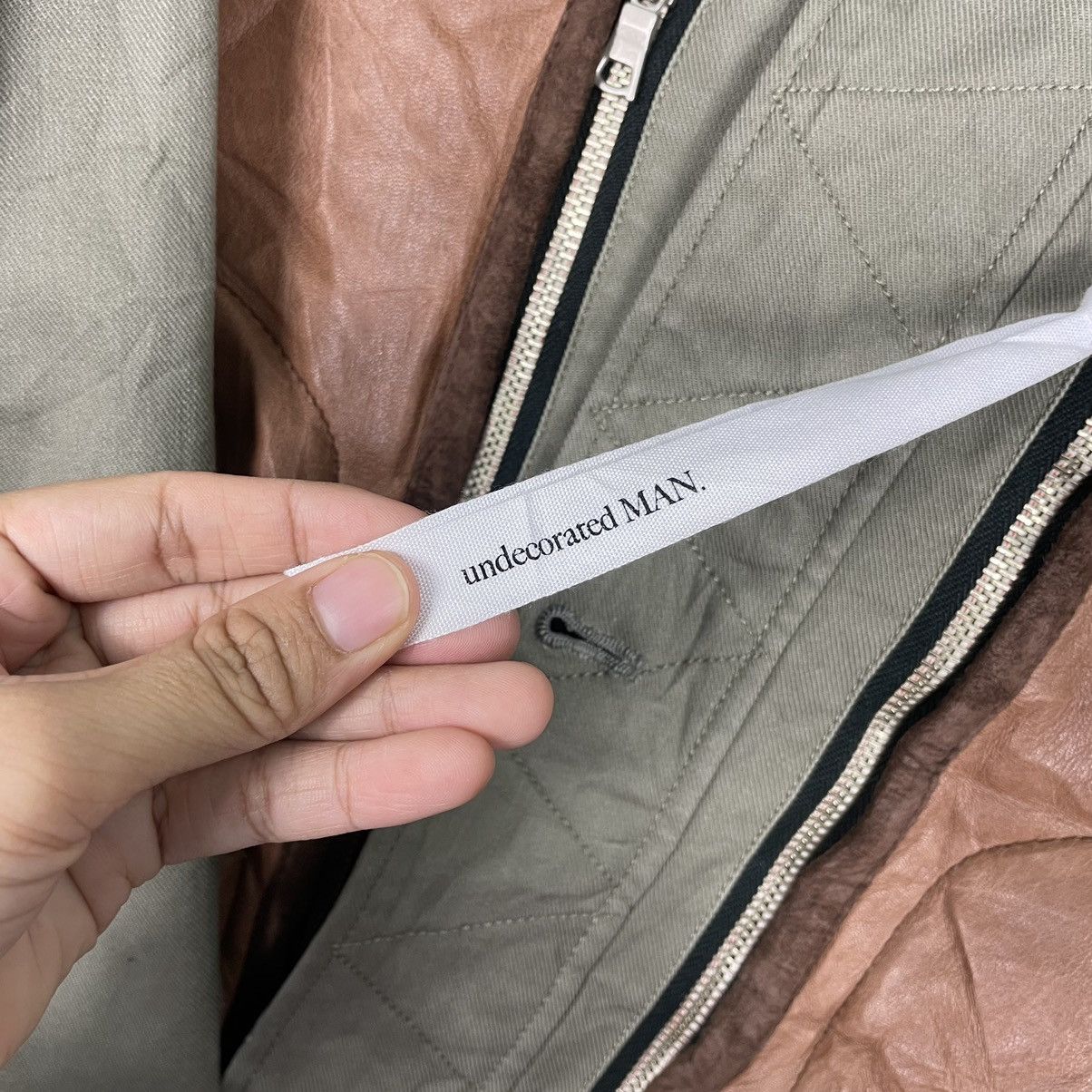 Japanese Brand × Undecorated Man 💥UNDECORATED MAN AW2012 MOUTON VEST CARGO JACKET Size US M / EU 48-50 / 2 - 15 Thumbnail
