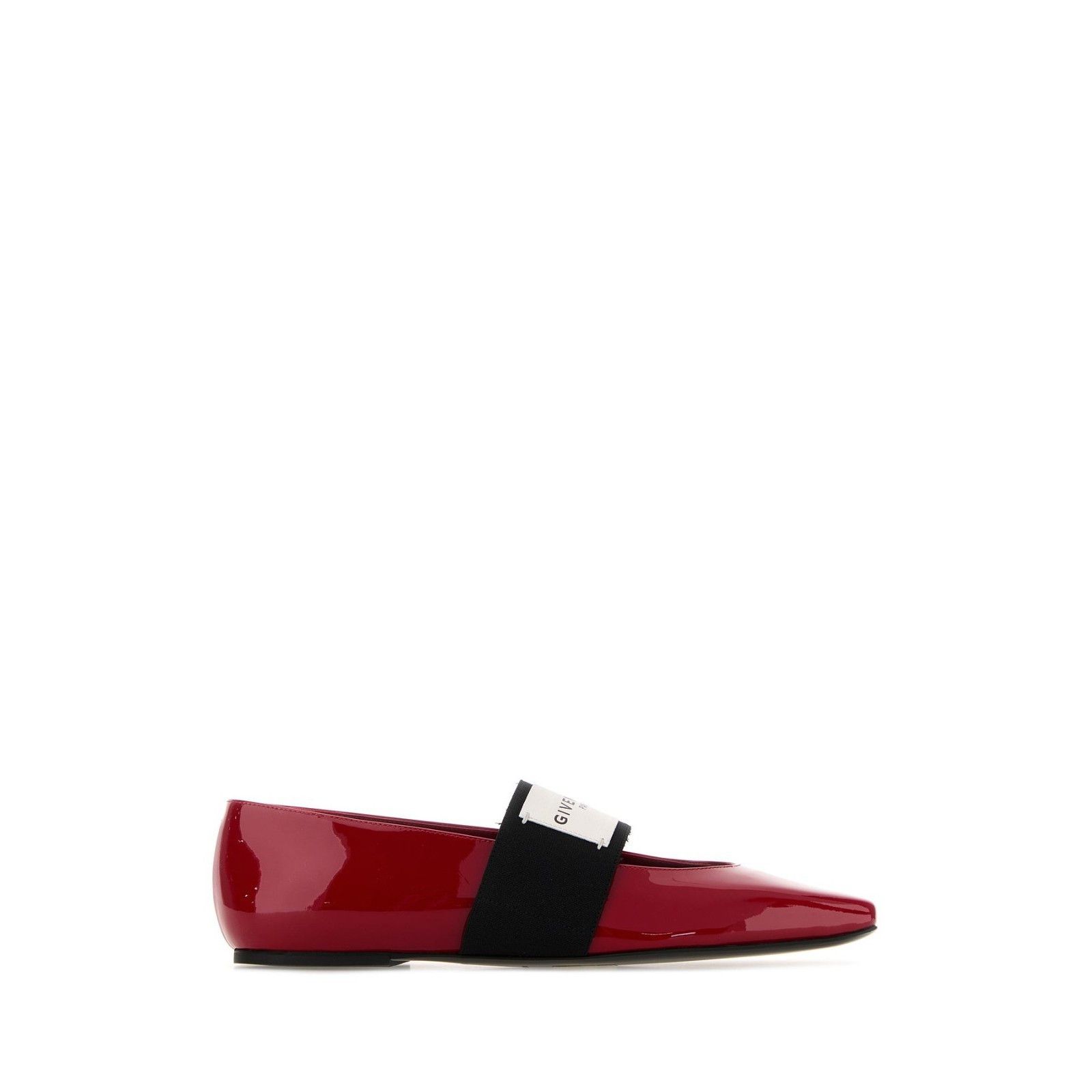 Givenchy GIVENCHY Squared Red Leather Ballerina Flats New & Authentic Size US 7 / IT 37 - 5 Thumbnail