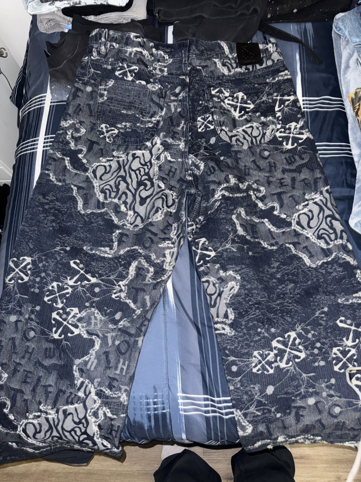 Off-White Off White wide denim Size US 36 / EU 52 - 2 Thumbnail