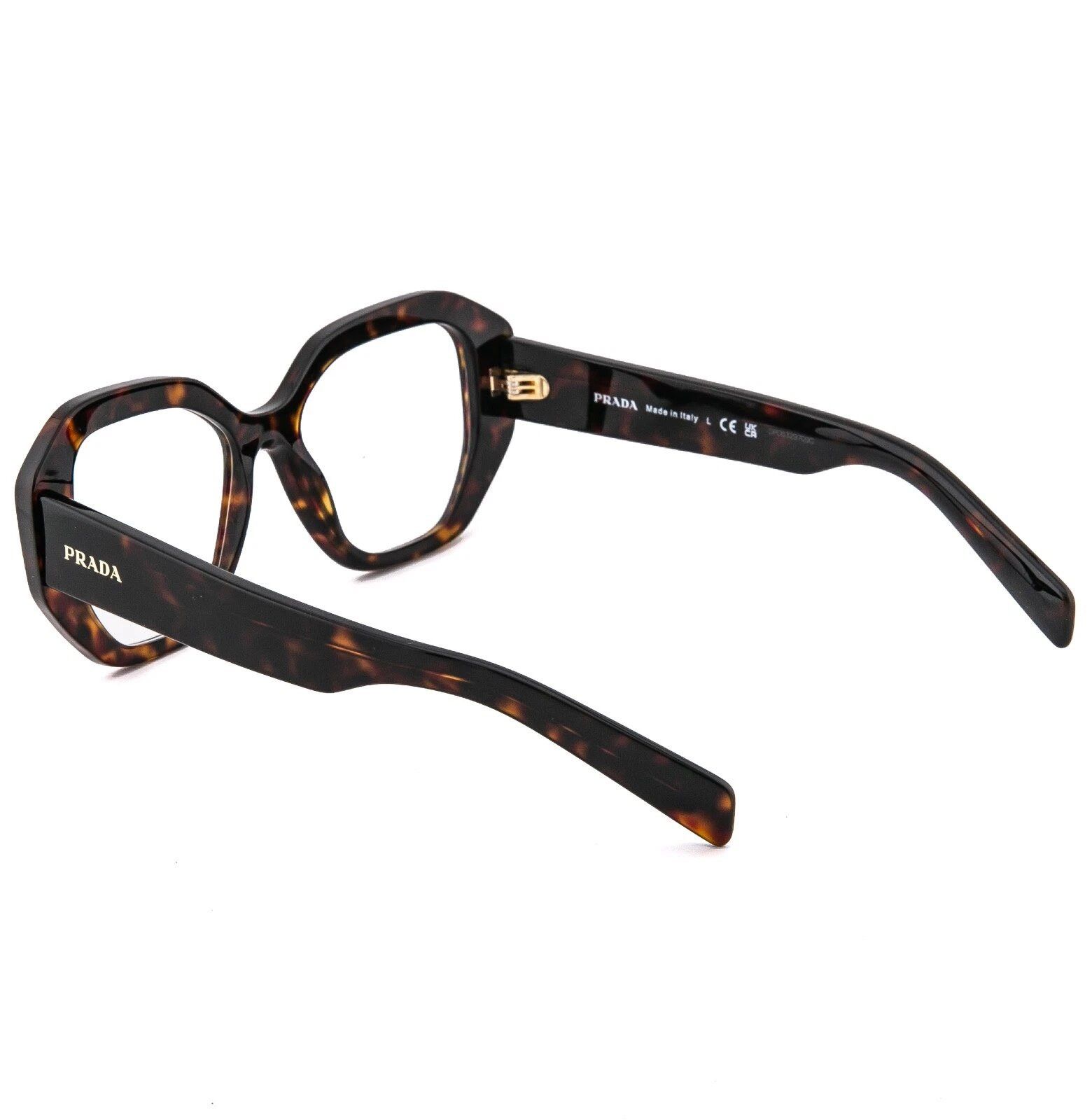 Prada PRADA SYMBOLE PRA07V Brown Havana Bold Eyeglass A07V A07 Size ONE SIZE - 4 Thumbnail