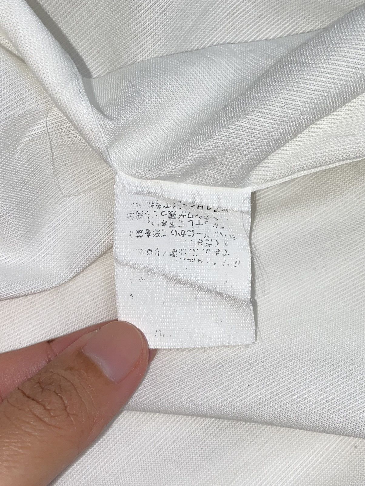 Issey Miyake × Japanese Brand × Yoshiyuki Konishi YOSHIYUKI KONISHI White Shirt Size US S / EU 44-46 / 1 - 14 Thumbnail