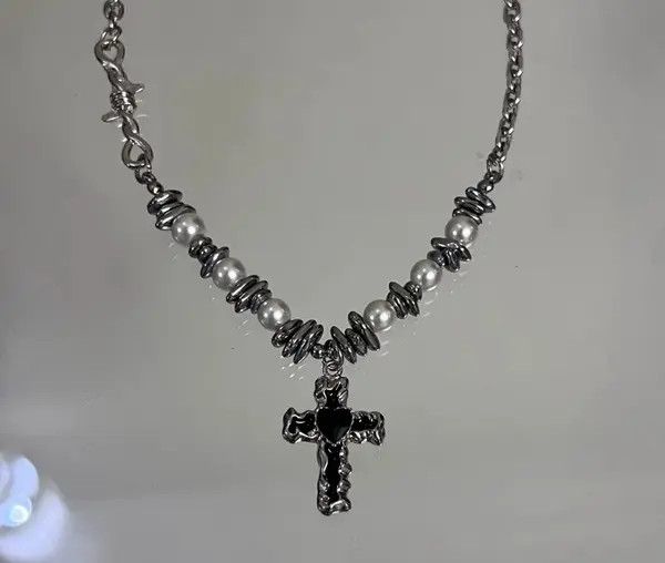 Japanese Brand Retro punk necklace Size ONE SIZE - 8 Thumbnail