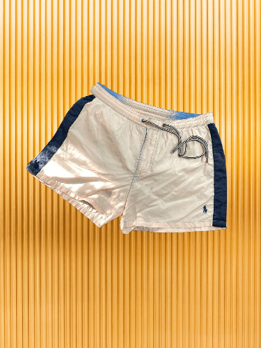 Polo Ralph Lauren × Vintage Polo Ralph Lauren Embroidered Pony Nylon Swim Shorts Size US 34 / EU 50 - 1 Thumbnail