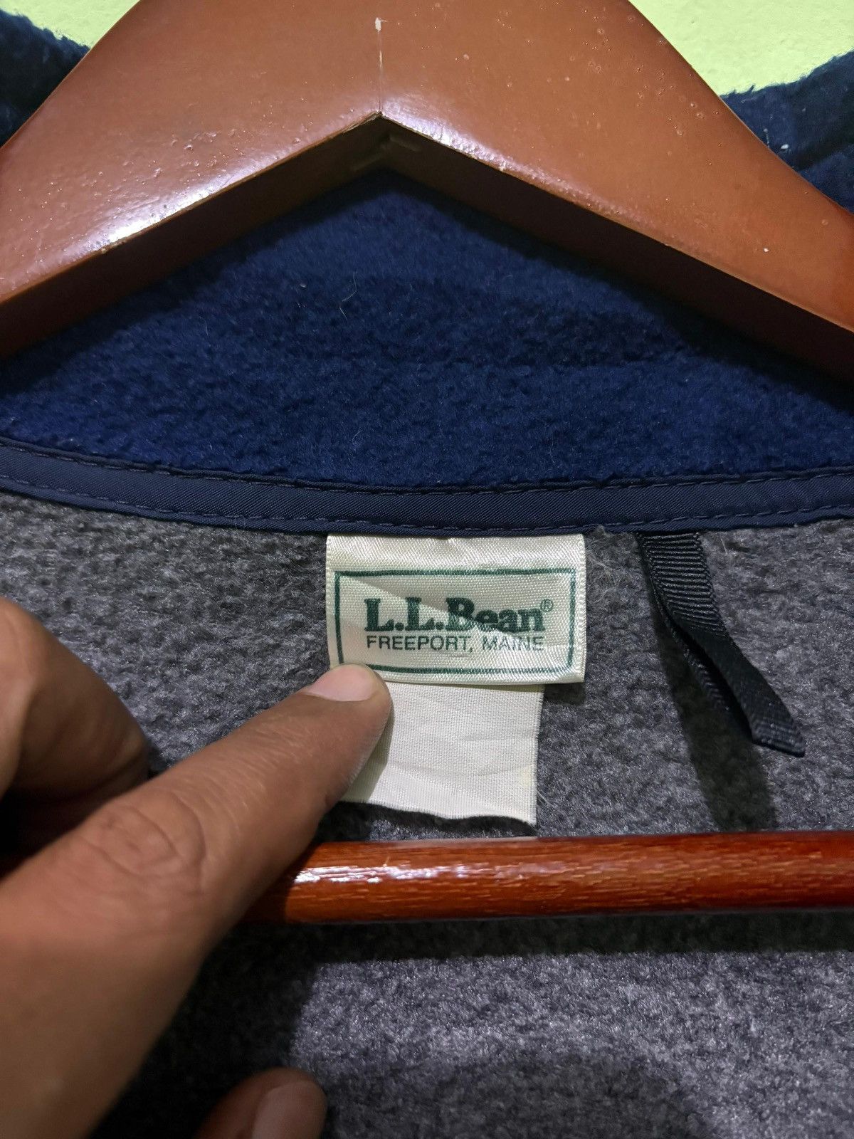 L.L. Bean Vintage 90’s L.L Bean Fleece Half Zipper Sweater Design Size US M / EU 48-50 / 2 - 11 Thumbnail