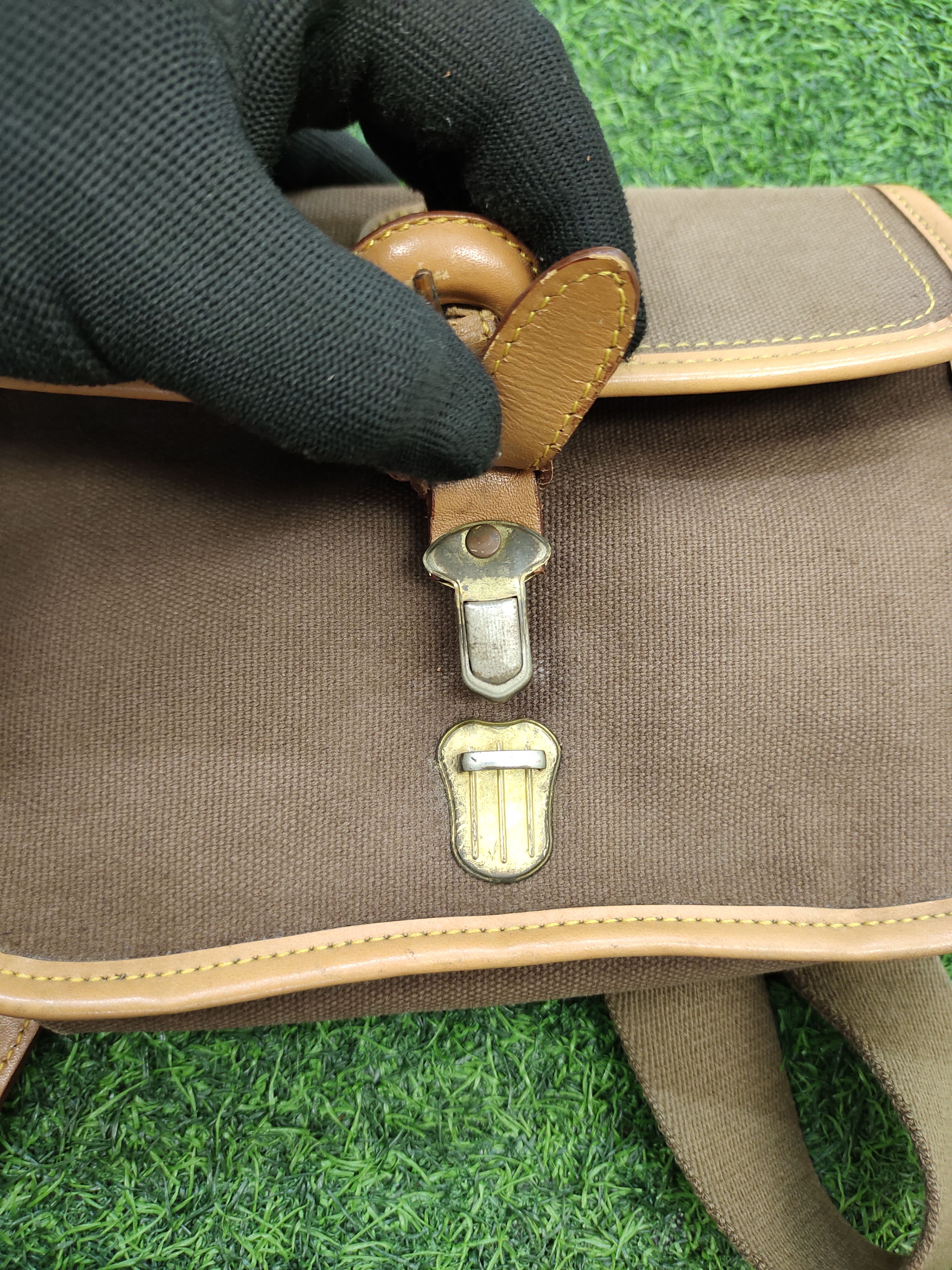 PERSON'S Vintage Persons Japan Canvas Cotton Shoulder Bag Size ONE SIZE - 12 Thumbnail