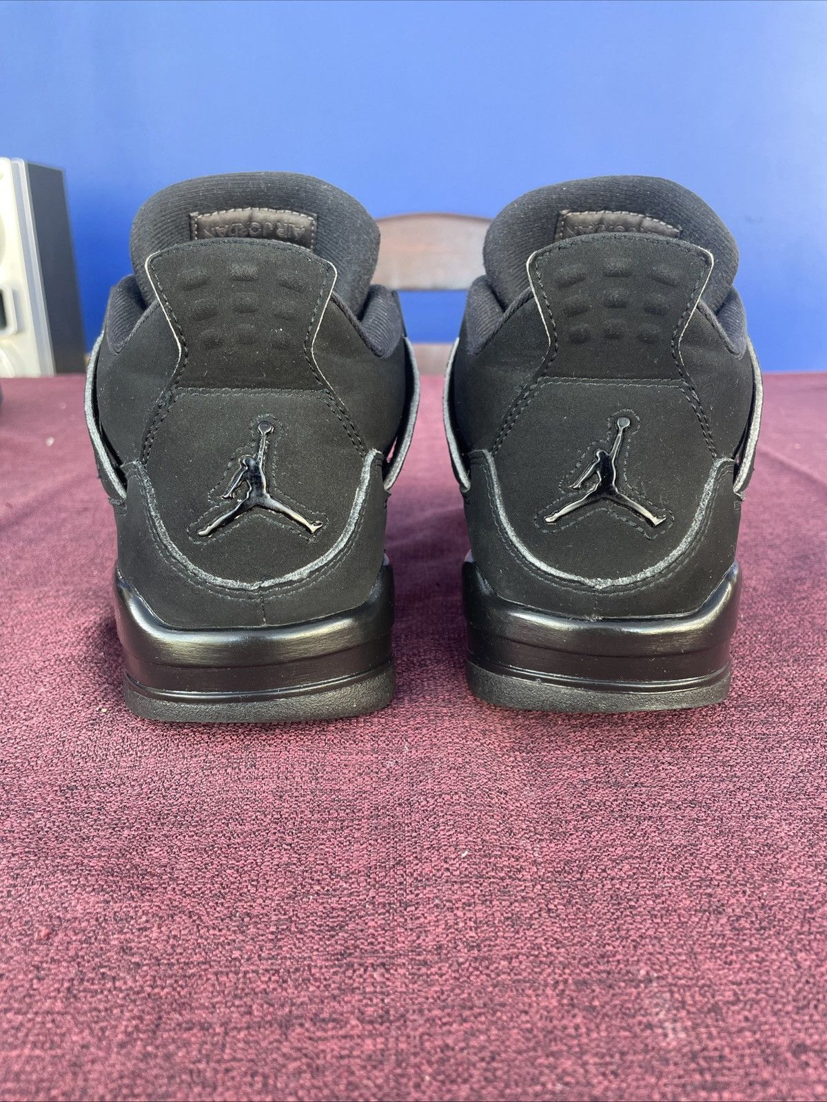 Jordan Brand × Nike Jordan 4 Black Cat gs 2020 Size 7y/8.5w Size US 8.5 / IT 38.5 - 5 Thumbnail
