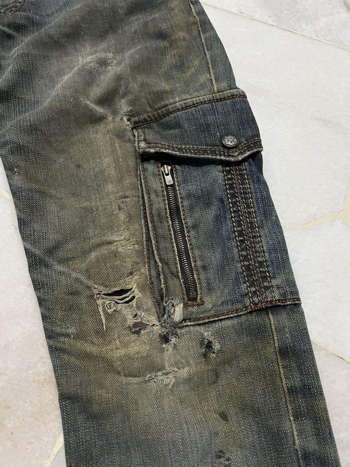 Japanese Brand × Schlussel SCHLUSSEL MULTIPOCKET RIPPED JEAN Size US 30 / EU 46 - 6 Thumbnail
