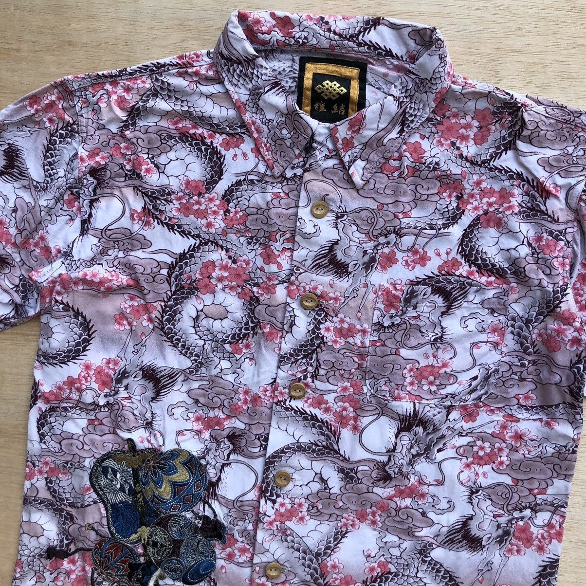 Other SUKAJAN DRAGON JAPANESE ALOHA WEAR Size US M / EU 48-50 / 2 - 2 Thumbnail