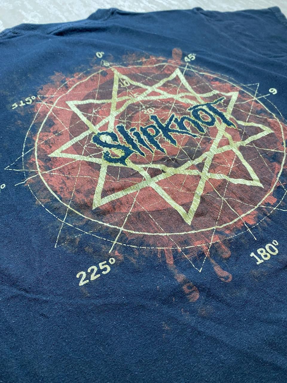 Band Tees 2010 Vintage Slipknot Seven Double Sided Big Logo T-Shirt Size US M / EU 48-50 / 2 - 12 Thumbnail