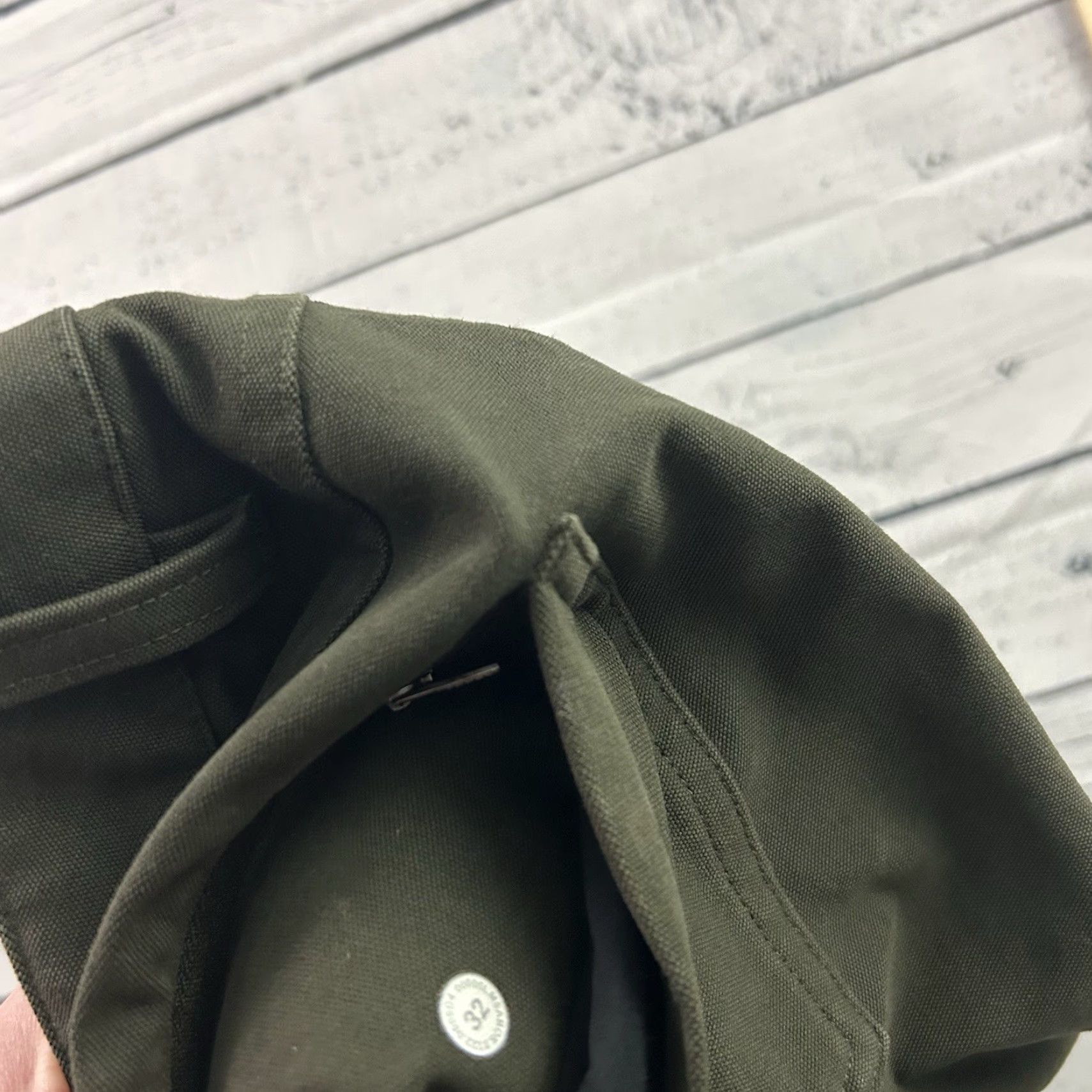 Lululemon Lululemon Men's Slim-Fit 5-Pocket Pant Utilitech Green 32x32 Chino Vintage No Size US 32 / EU 48 - 4 Thumbnail