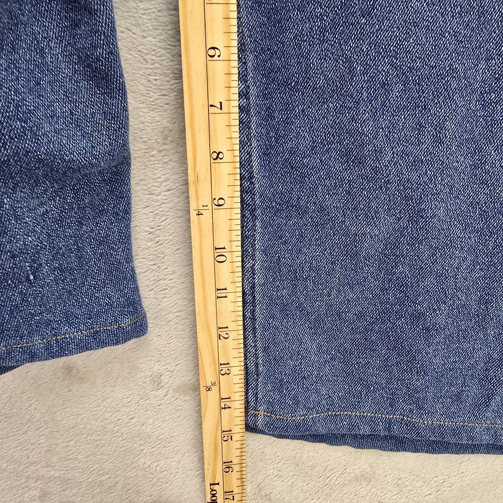 Other Vintage Hombre Denim Shorts 38 (Fits 42x15) Blue Y2K Chicano Size US 42 / EU 58 - 10 Thumbnail