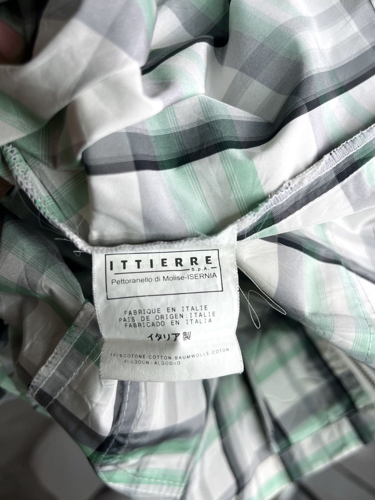 Just Cavalli Vintage Just Cavalli Plaid Tech Hooded Short Sleeve Jacket Size US M / EU 48-50 / 2 - 6 Thumbnail
