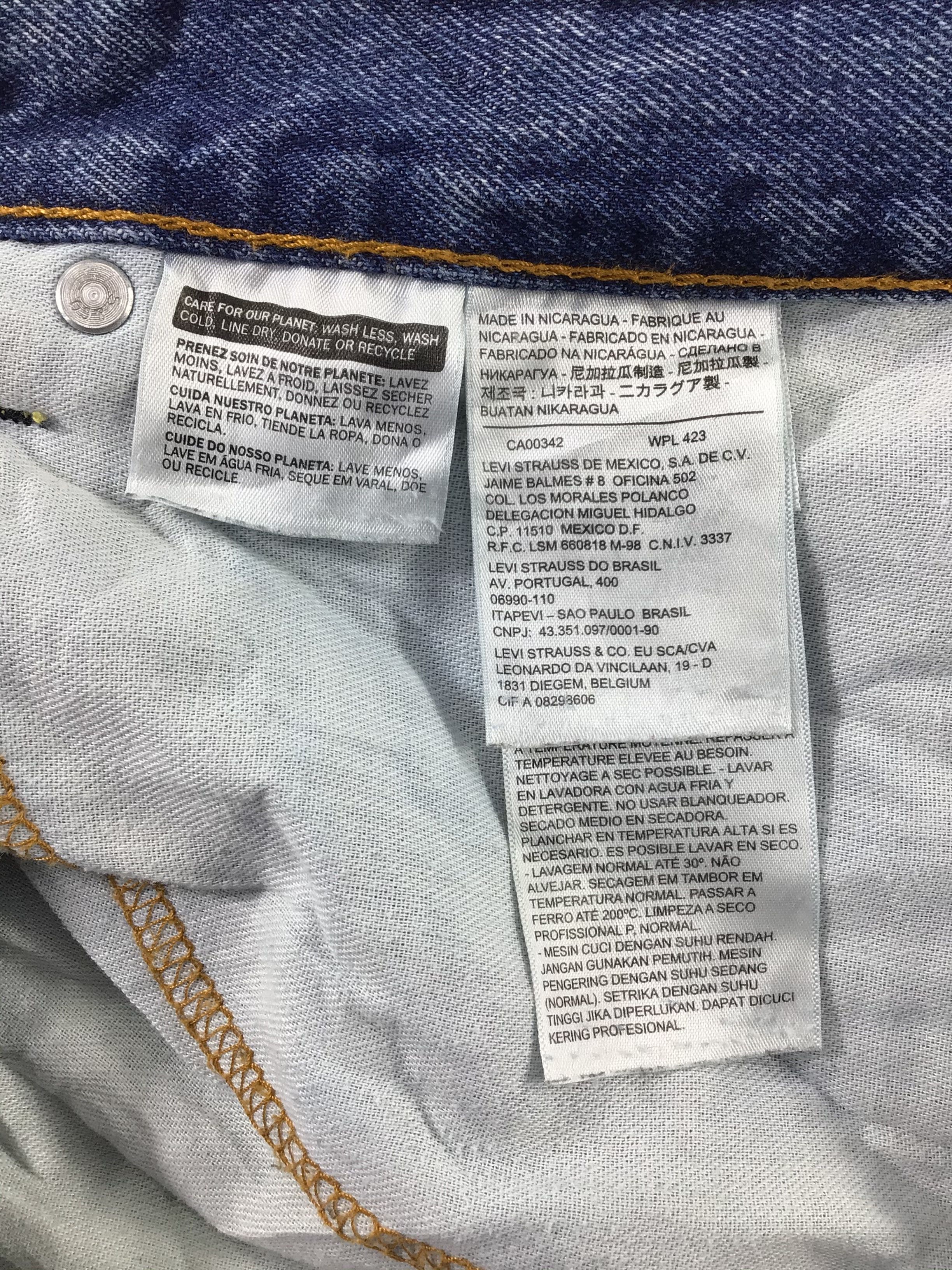 Levi's Vintage Levis 505 Jeans-JM733 Size US 34 / EU 50 - 10 Thumbnail