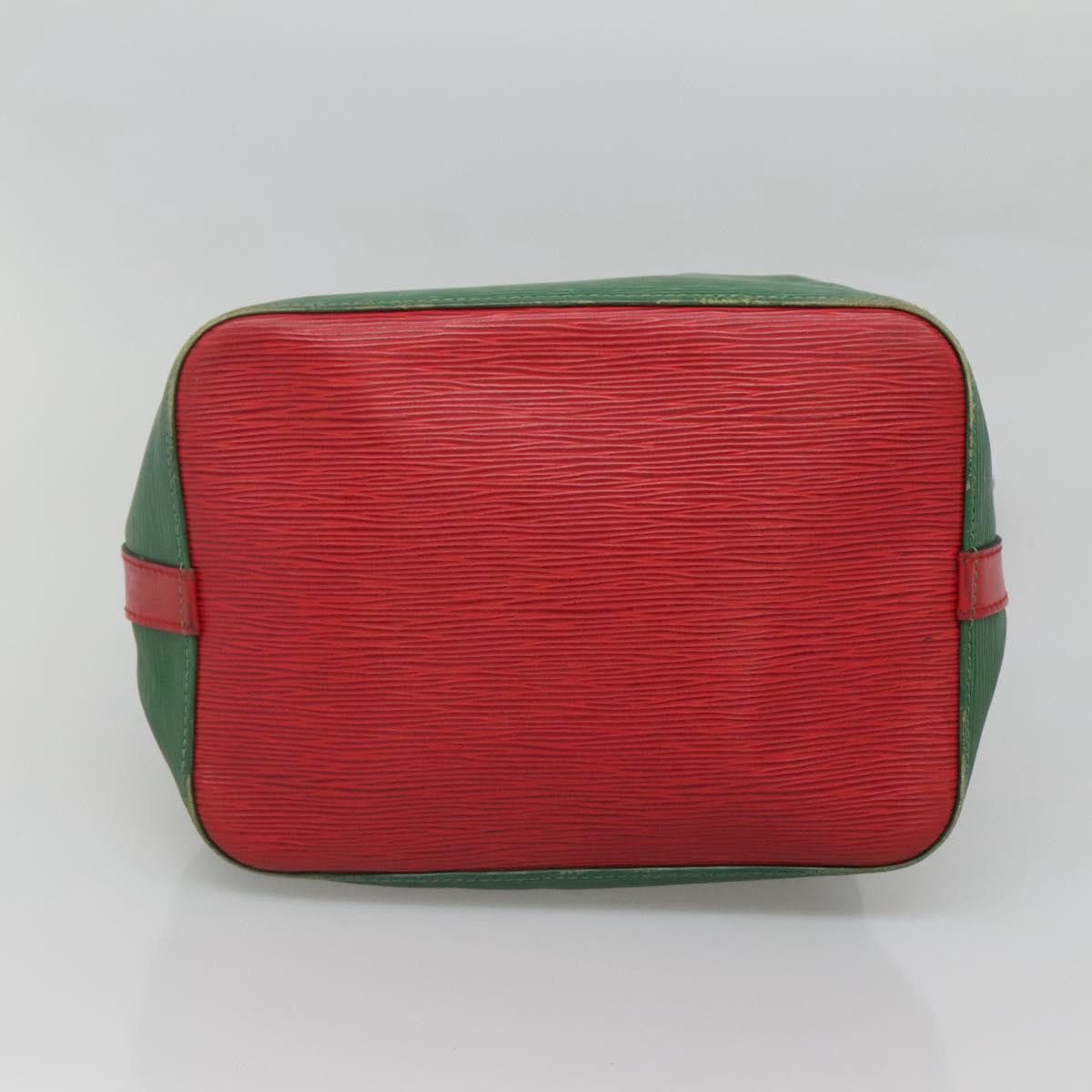 Louis Vuitton LOUIS VUITTON Epi Petit Noe Shoulder Bag Bicolor Green Red Size ONE SIZE - 5 Thumbnail