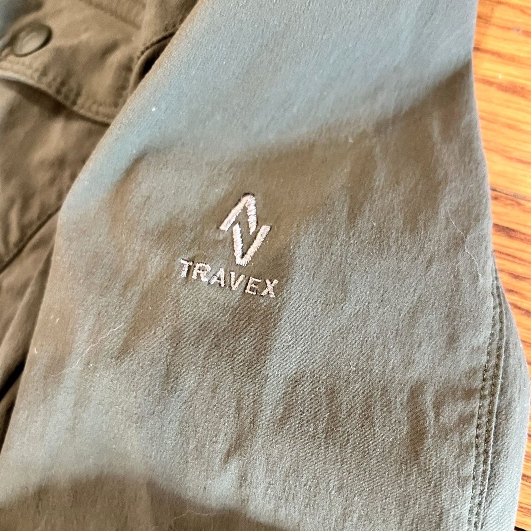 Eddie Bauer VINTAGE? No. Eddie Bauer Womens Travex Cargo Jacket Small Hooded Nylon Stretch Travel Shirt? Size S / US 4 / IT 40 - 7 Thumbnail