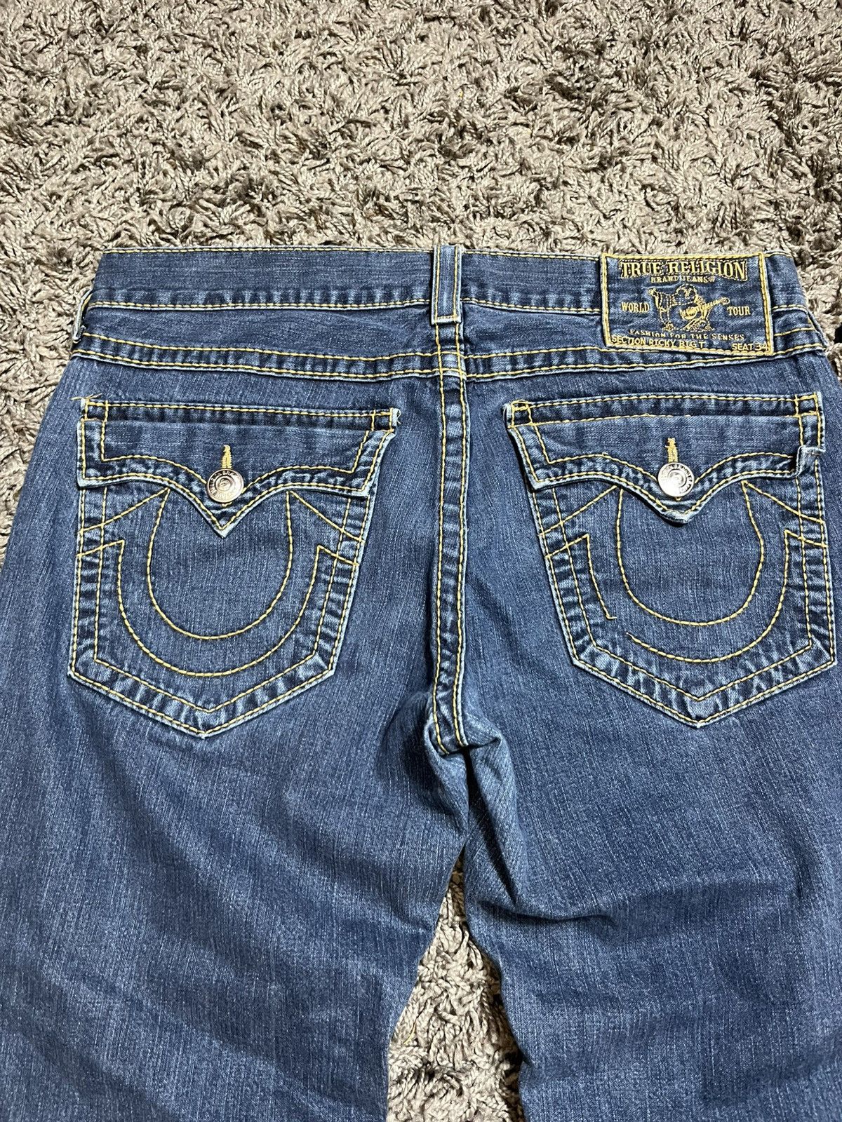 True Religion TRUE RELIGION BAGGY Y2K JEANS Size US 36 / EU 52 - 2 Thumbnail