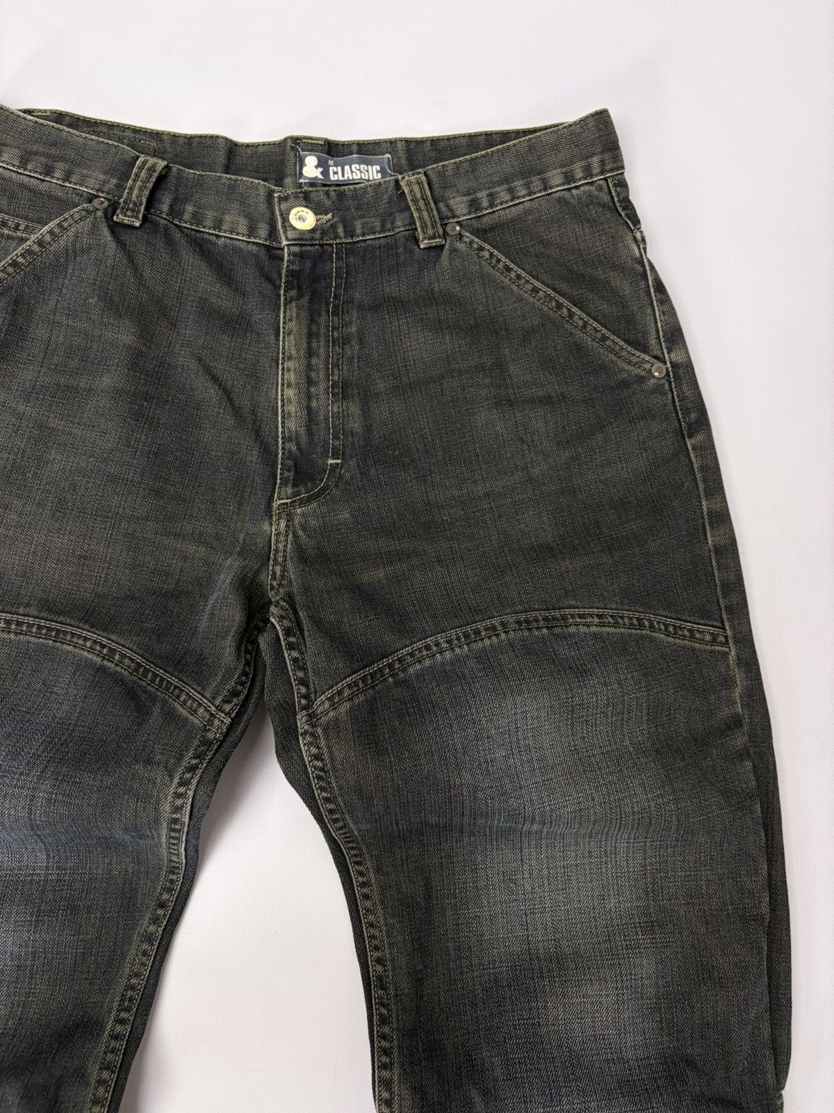 Hedi Slimane VTG Balenciaga Rick Owens Style Baggy Jeans Pants ArchiveY2K Size US 32 / EU 48 - 8 Thumbnail