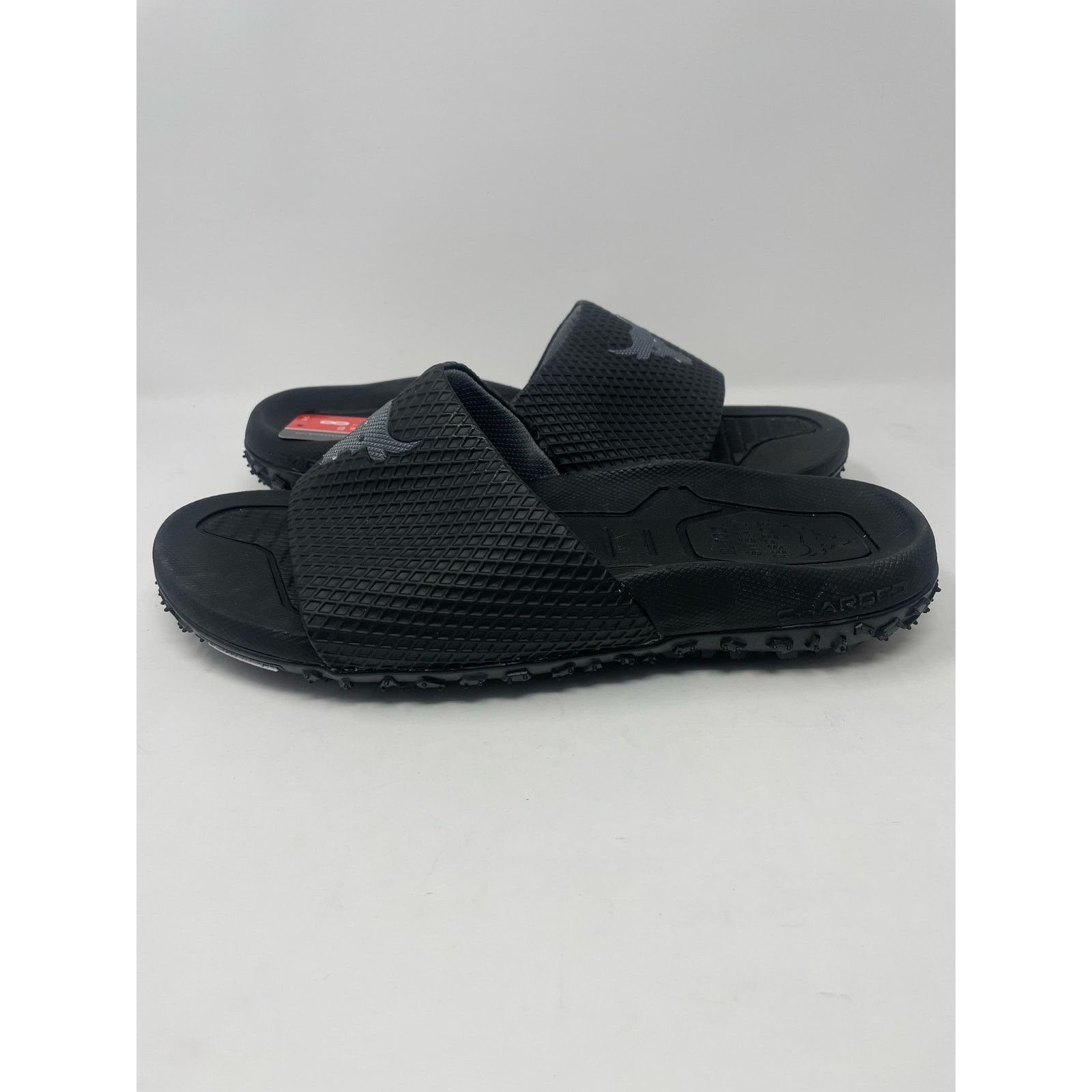 Under Armour Under Armour UA Project Rock SL 2.0 Black Slides Mens Size 8 Size US 8 / EU 41 - 3 Thumbnail