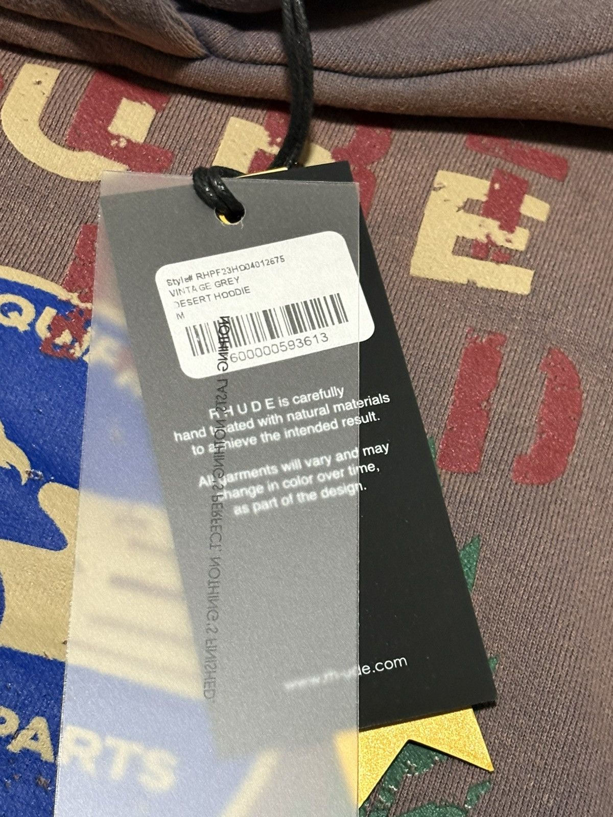 Rhude Rhude Desert Mechanics Hoodie Size Medium New Size US M / EU 48-50 / 2 - 4 Thumbnail