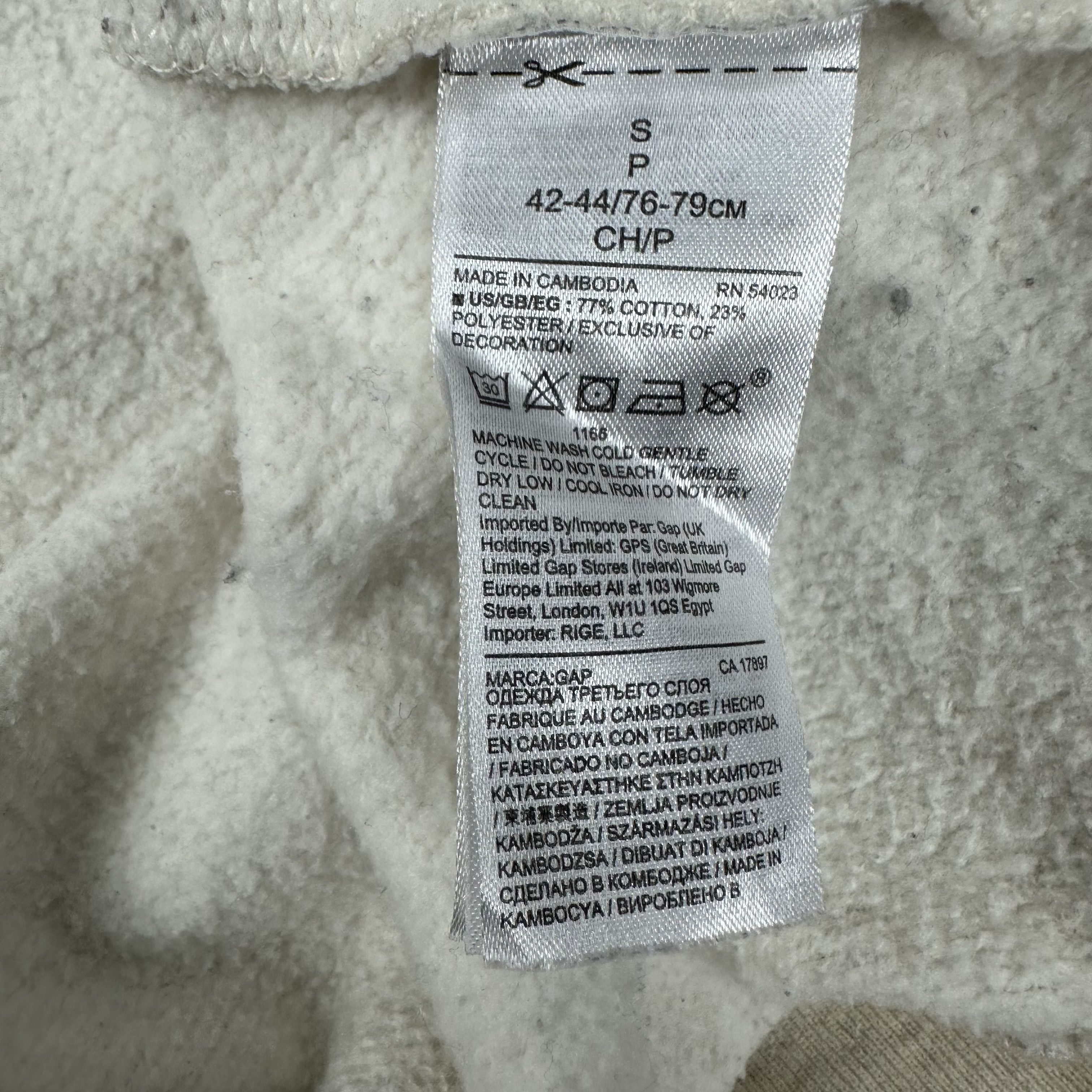 Gap GAP HOODIE SWEATSHIRT Size US S / EU 44-46 / 1 - 6 Thumbnail