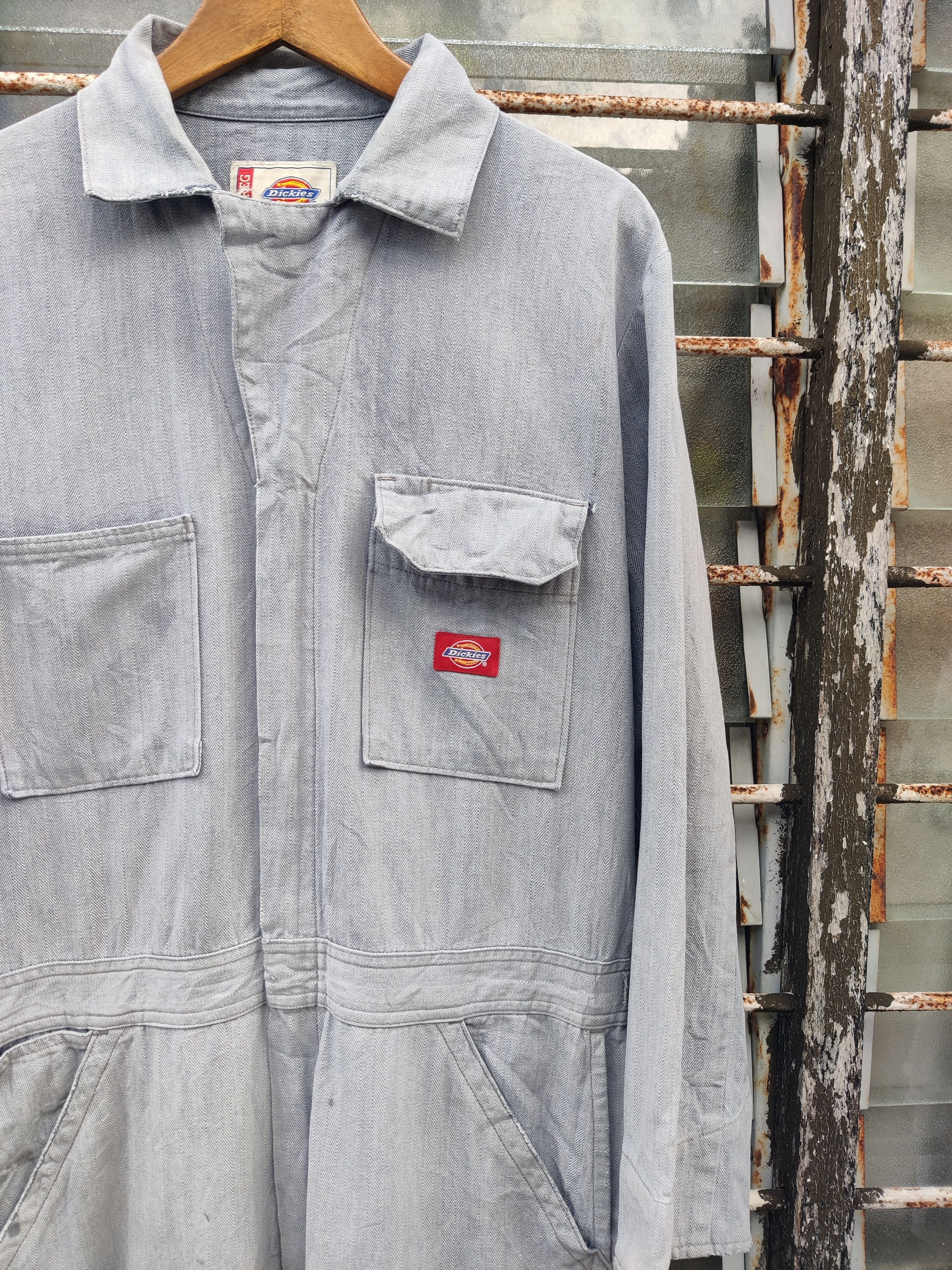 Dickies Vintage Distressed Dickies Herringbone Twill Coverall Size US 36 / EU 52 - 3 Thumbnail