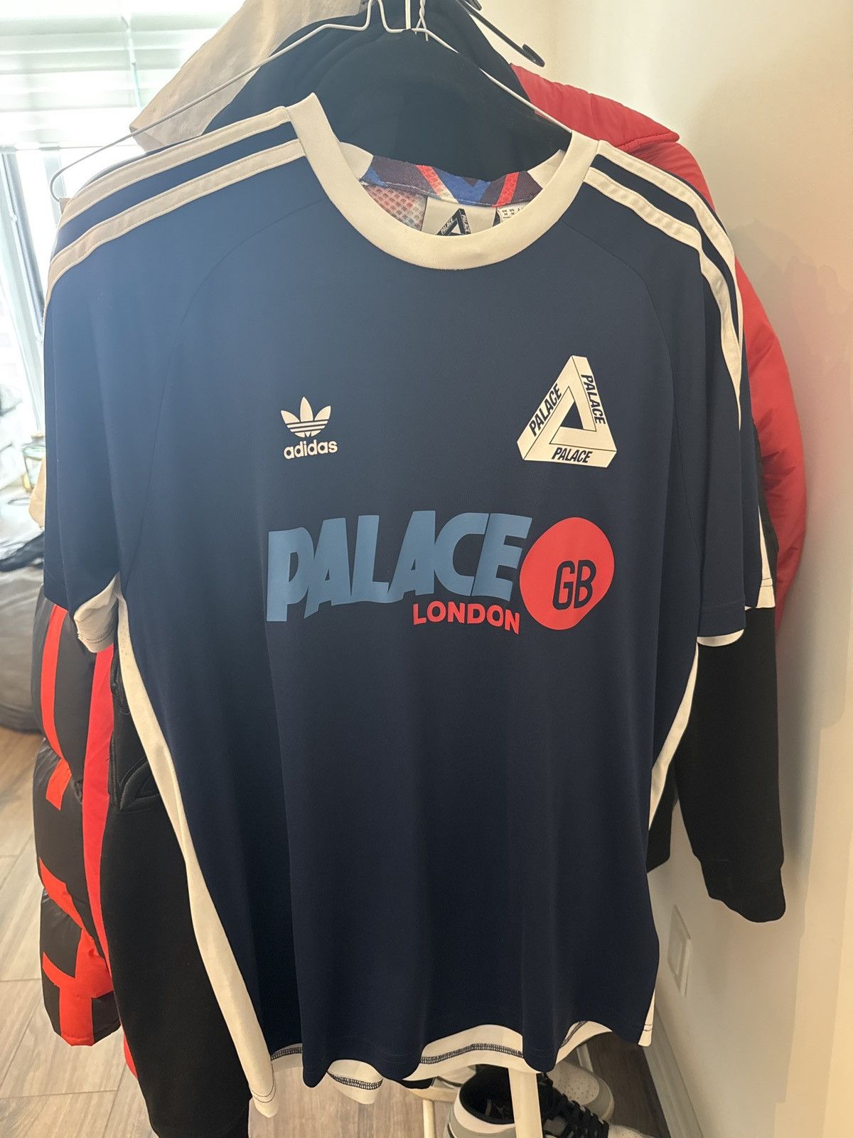 Adidas × Palace Adidas x Palace Jersey Collab Size US M / EU 48-50 / 2 - 2 Thumbnail