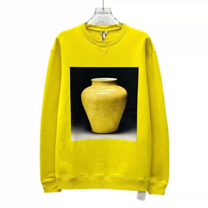 Loewe Loewe Yellow ceramic photographic printed cotton round nec Size S / US 4 / IT 40 - 1 Thumbnail