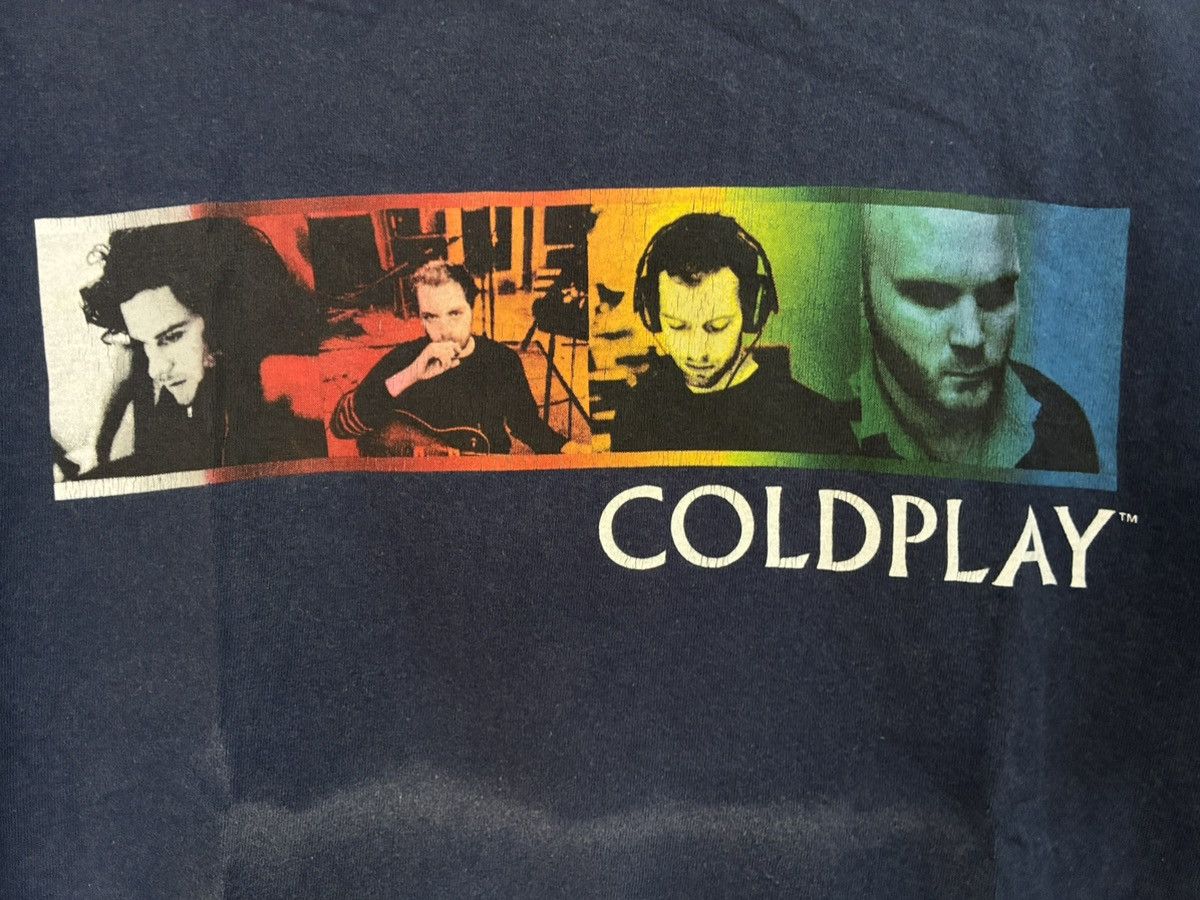Band Tees Vintage Y2K Coldplay tour band t shirt Size US M / EU 48-50 / 2 - 5 Thumbnail