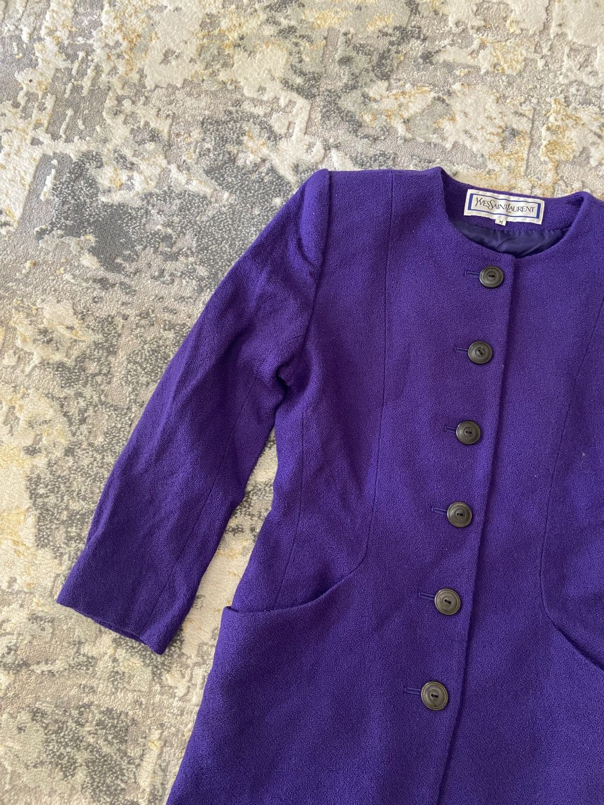 Yves Saint Laurent YSL COAT MINIMALIST Size M / US 6-8 / IT 42-44 - 3 Thumbnail