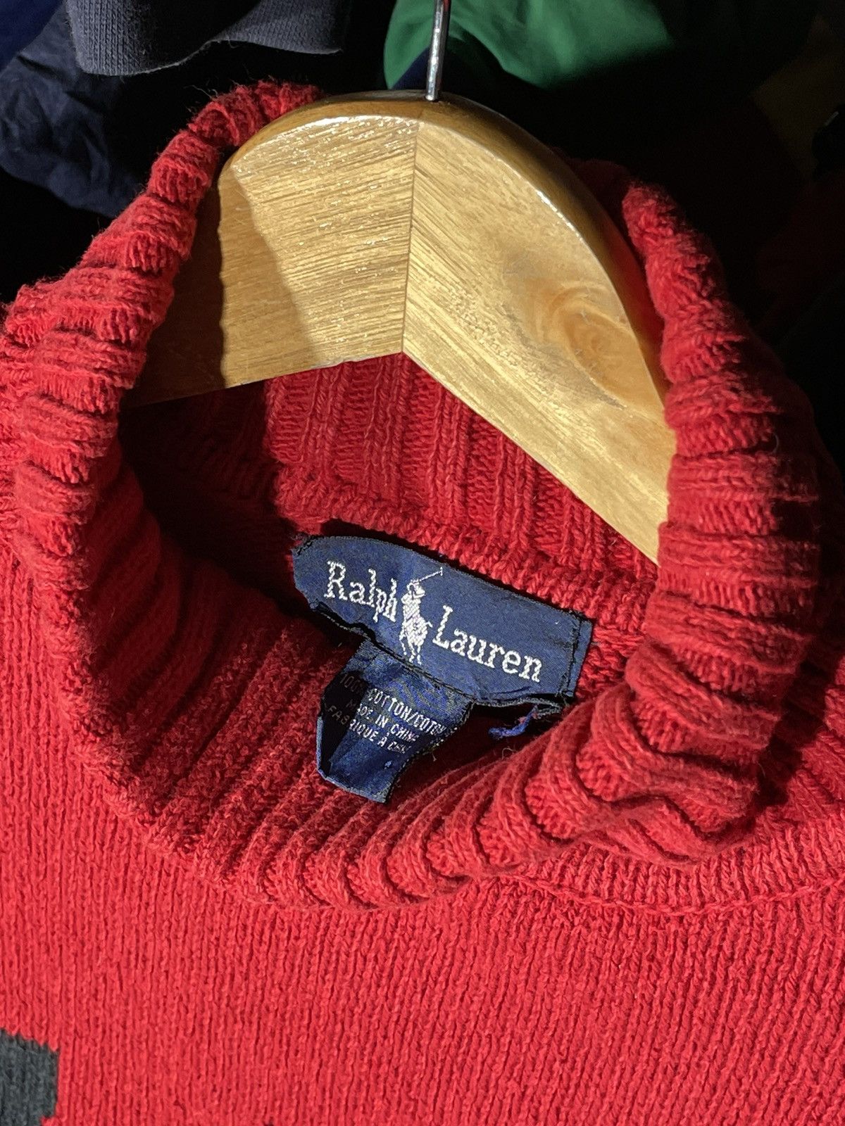 Polo Ralph Lauren × Ralph Lauren × Vintage Sweater Polo USA Vintage Hand Knit Size US M / EU 48-50 / 2 - 7 Thumbnail