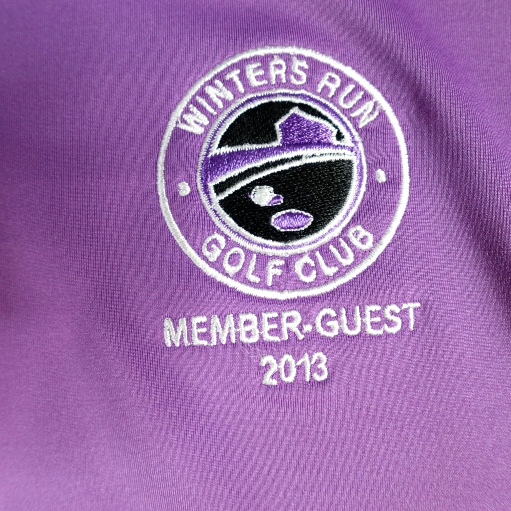Footjoy FootJoy Polo Shirt XL Purple Solid Performance Golf Club Mens Polo Size US XL / EU 56 / 4 - 3 Thumbnail