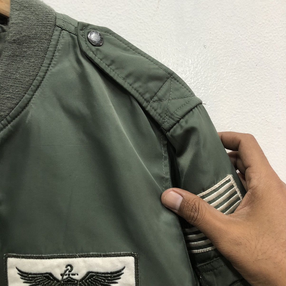 Avirex AVIREX L-2B TOMCAT Ma-1 Flight Bomber Jacket Size US XL / EU 56 / 4 - 9 Thumbnail