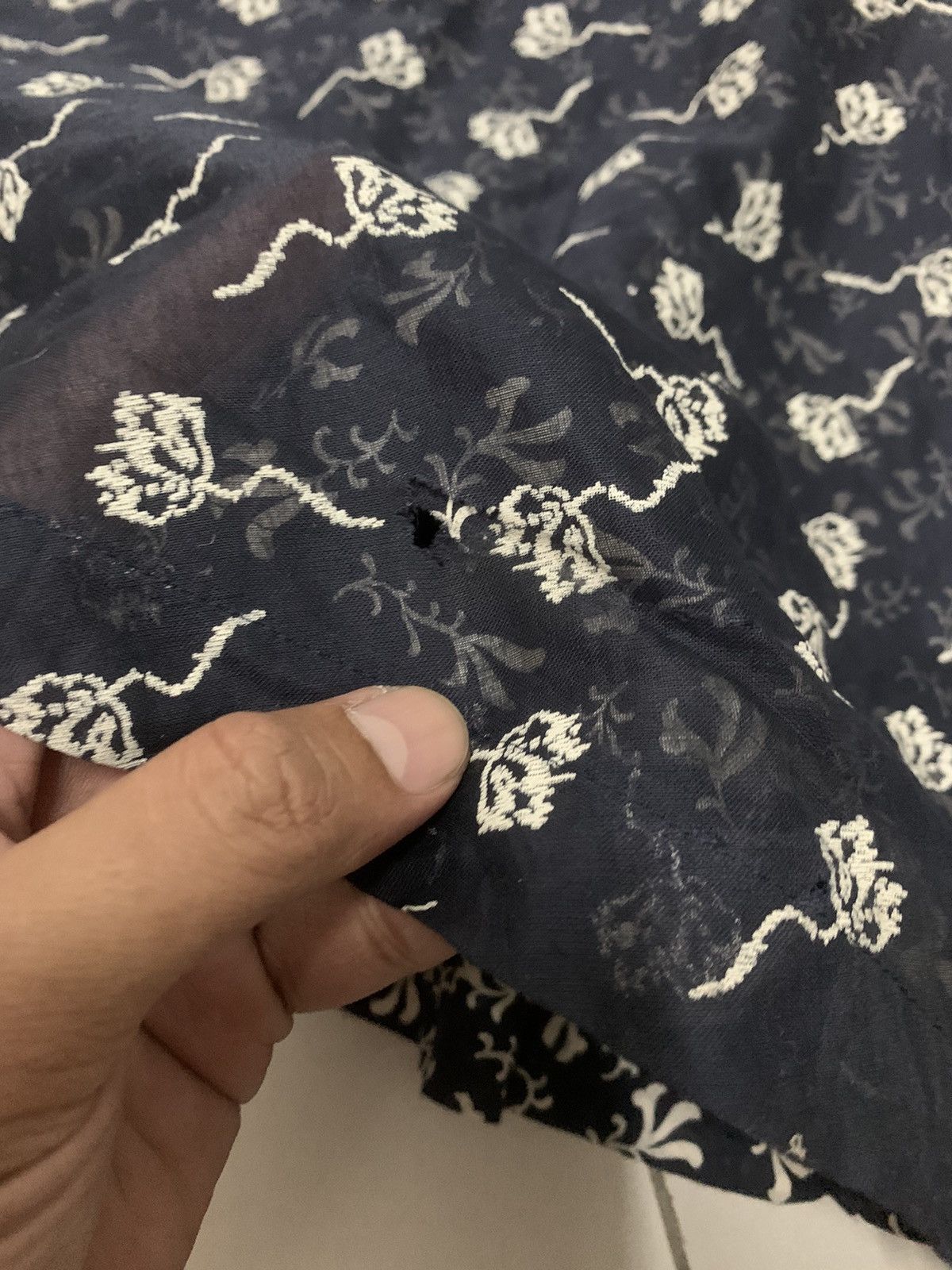 Comme des Garcons COMME des GARCONS 90s Allover Pattern Skirt Size 24" / US 00 / IT 34 - 12 Thumbnail