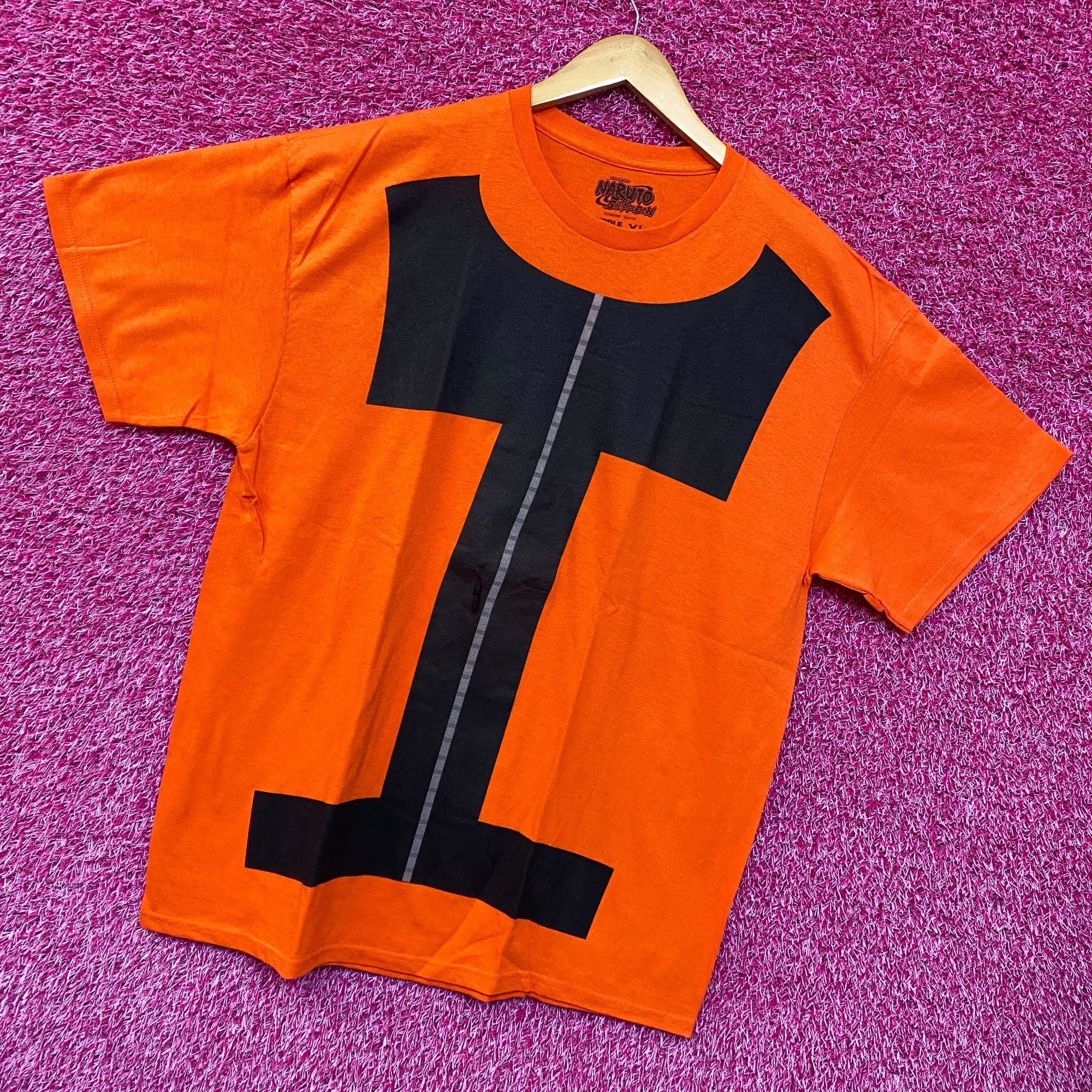 Ripple Junction Naruto shippuden anime orange Tshirt size Extra Large Size US XL / EU 56 / 4 - 2 Thumbnail
