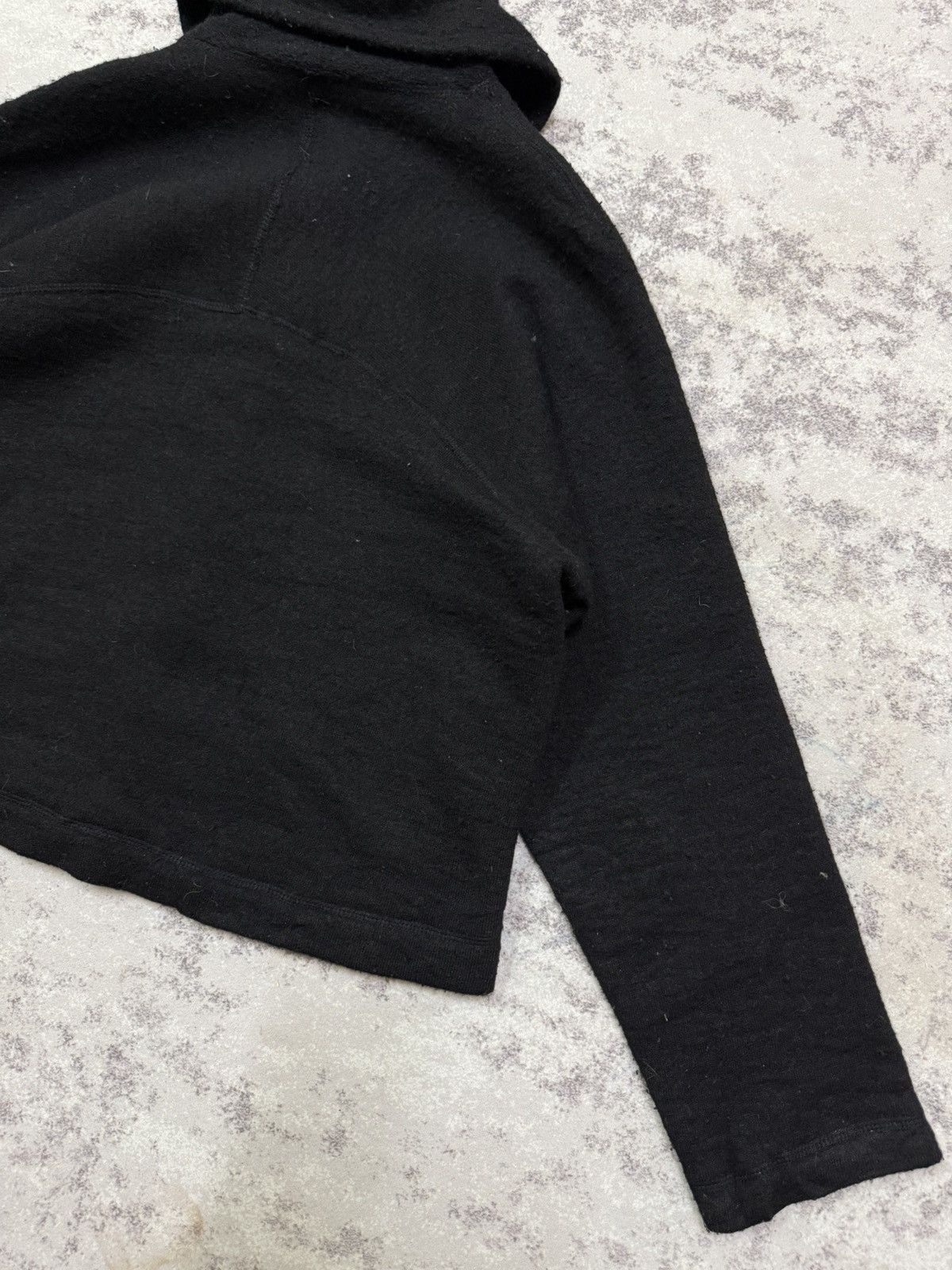 Issey Miyake me Issey Miyake Mohair Button Up Cropped Jacket Size M / US 6-8 / IT 42-44 - 14 Thumbnail